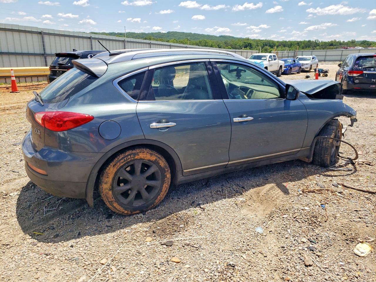 2008 Infiniti Ex35 Base Gray vin: JNKAJ09F58M355564