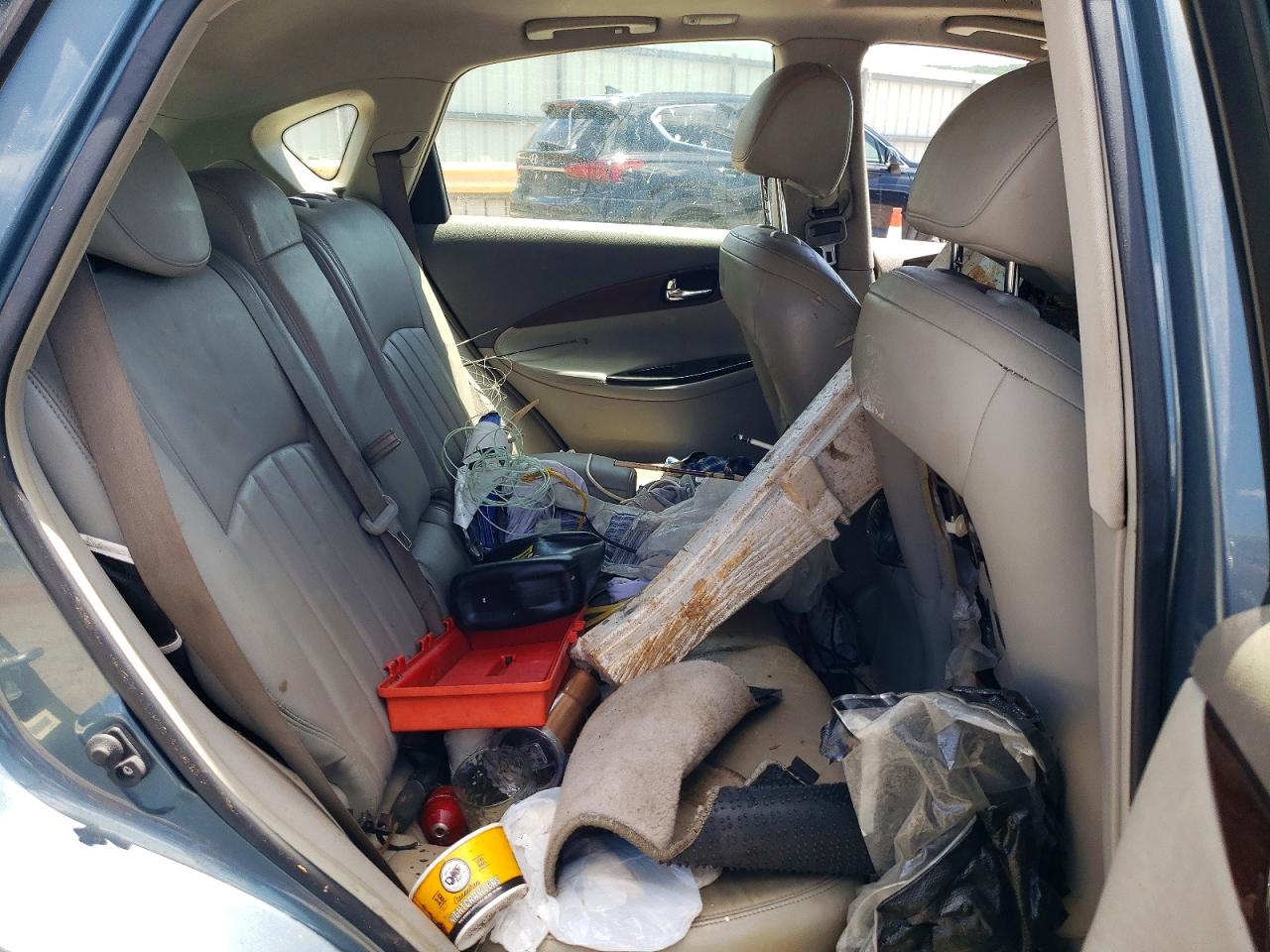 2008 Infiniti Ex35 Base Gray vin: JNKAJ09F58M355564