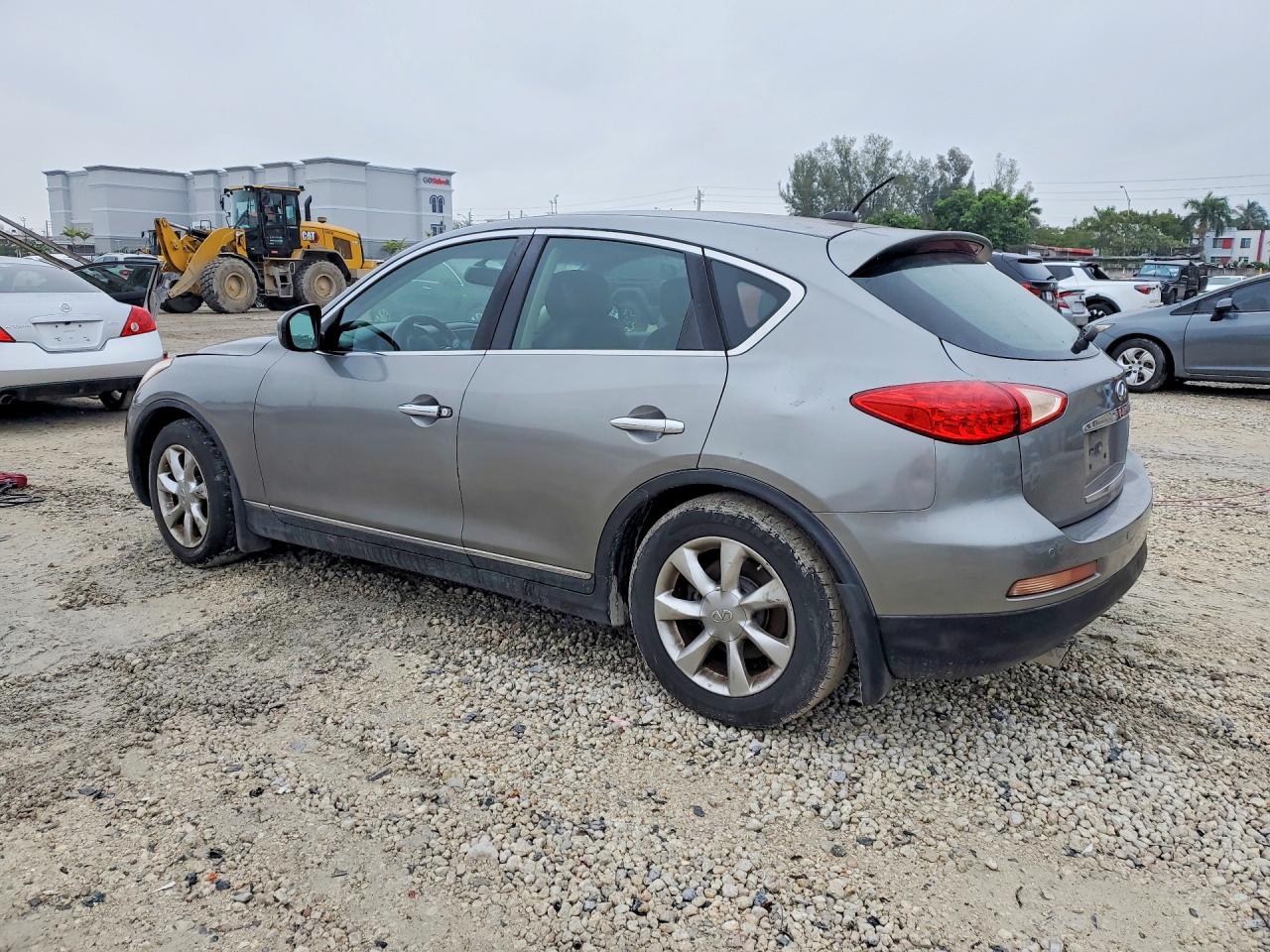 2008 Infiniti Ex35 Base Gray vin: JNKAJ09F58M357072