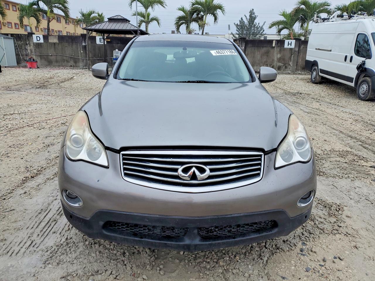 2008 Infiniti Ex35 Base Gray vin: JNKAJ09F58M357072