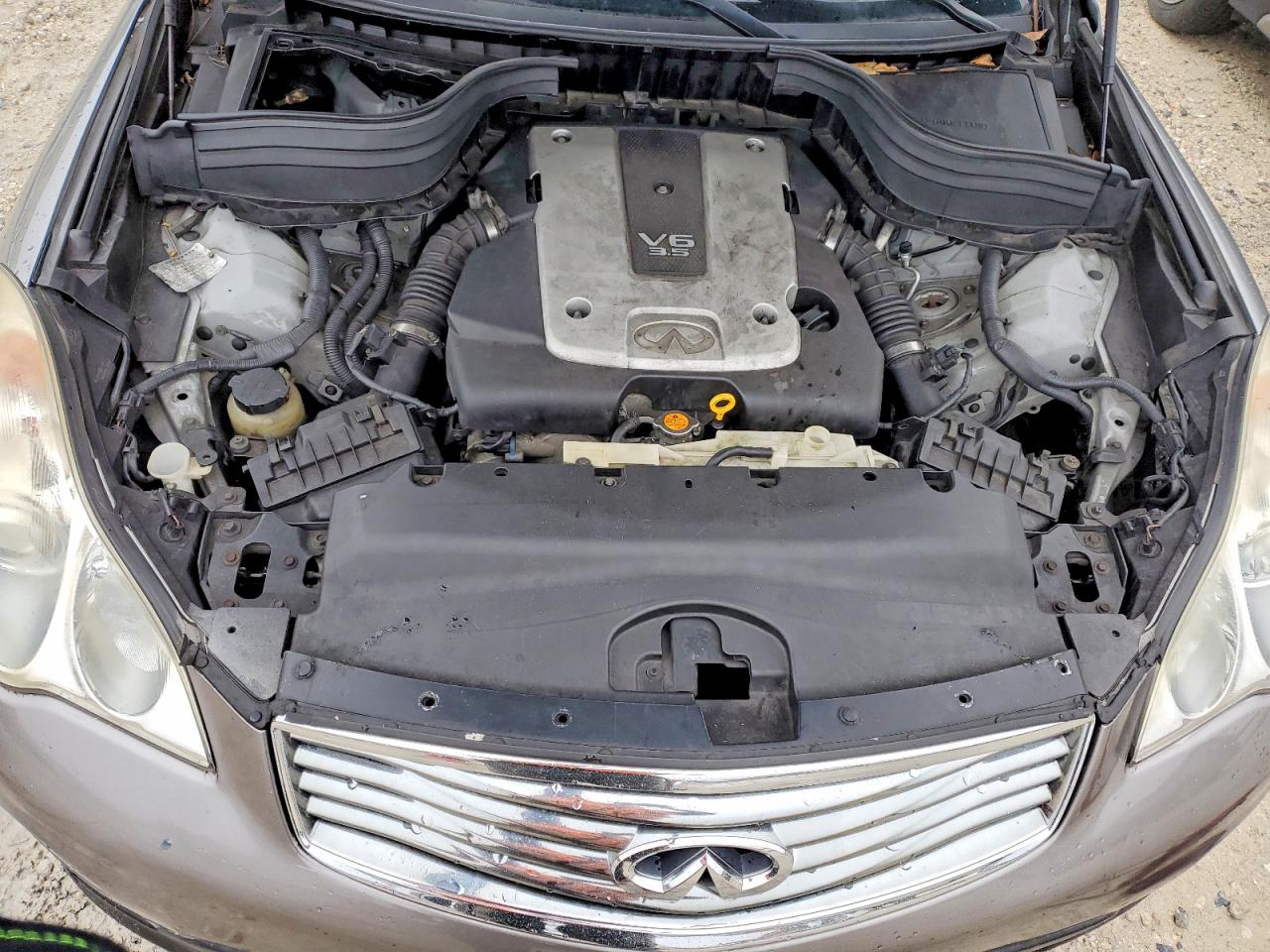 2008 Infiniti Ex35 Base Gray vin: JNKAJ09F58M357072