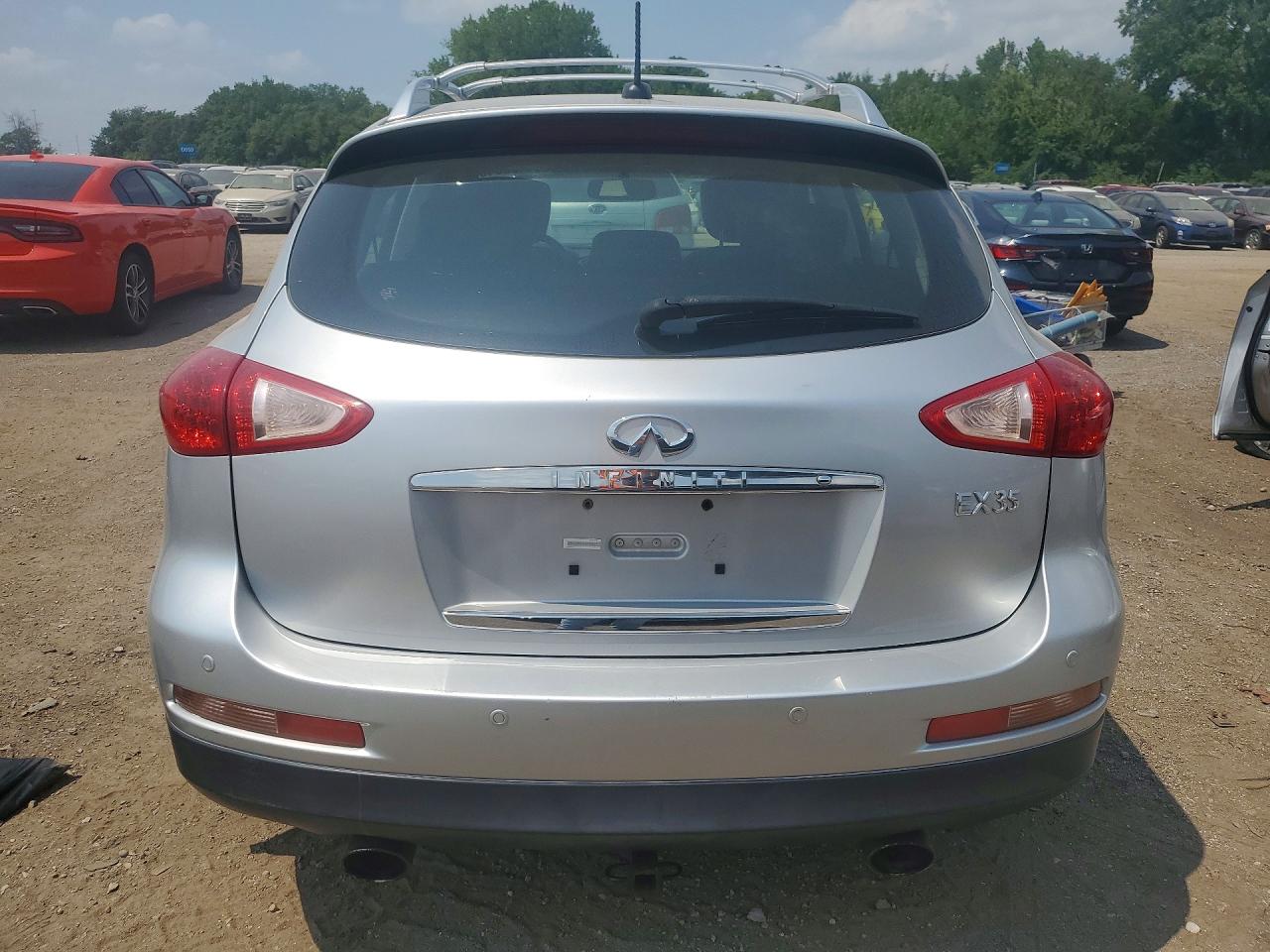 2008 Infiniti Ex35 Base Silver vin: JNKAJ09F68M359929