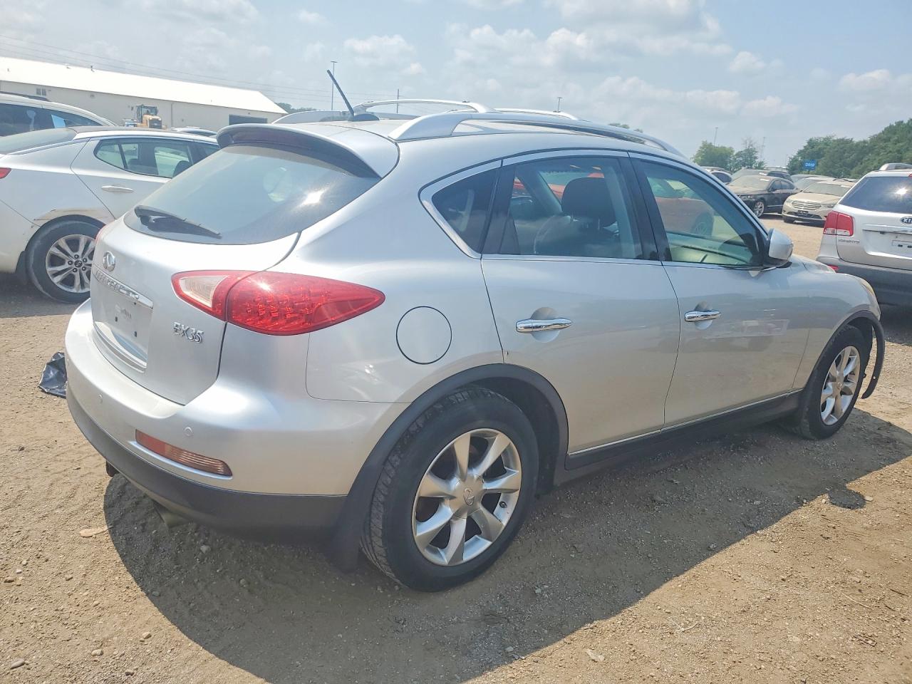 2008 Infiniti Ex35 Base Silver vin: JNKAJ09F68M359929