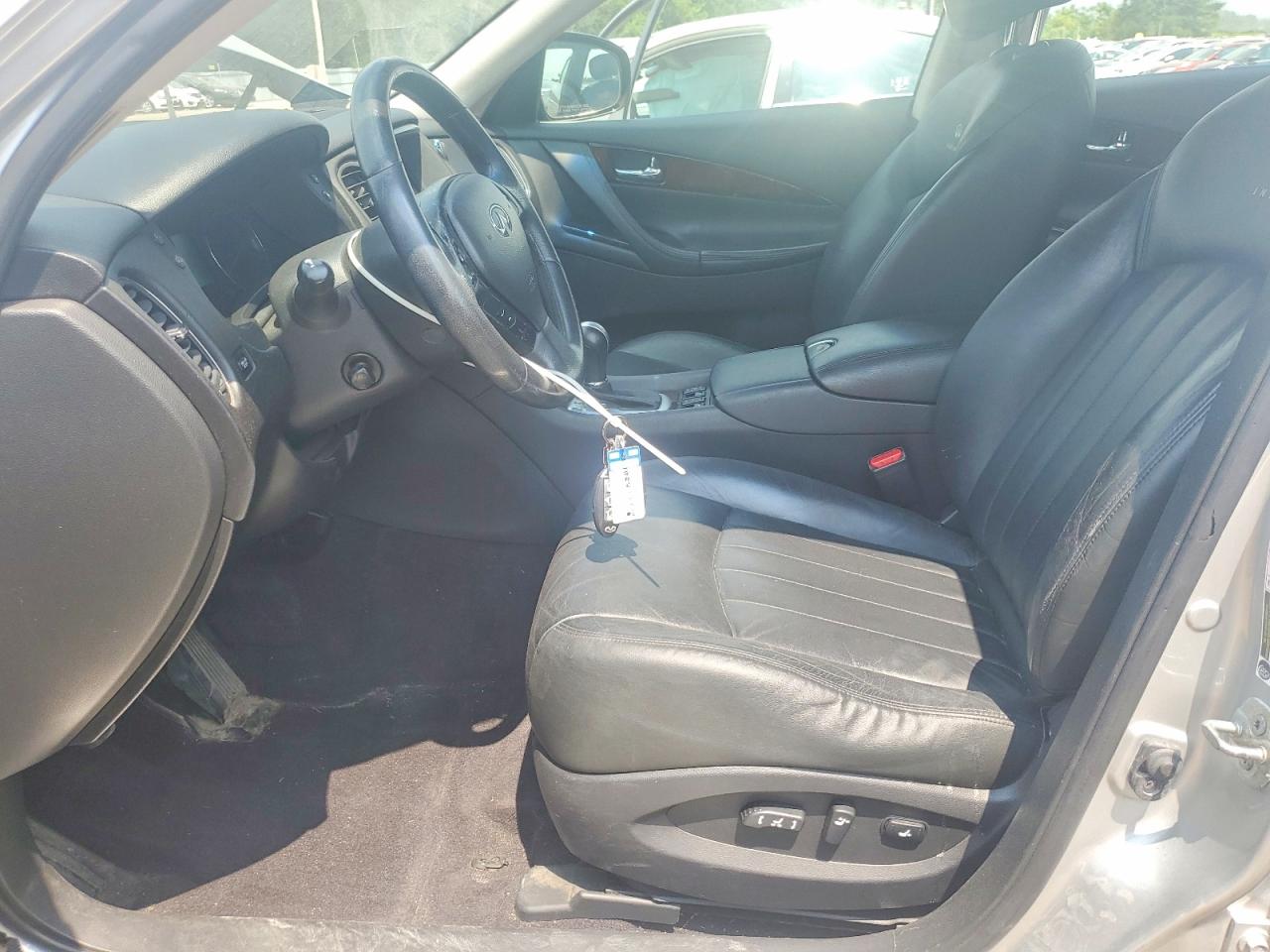 2008 Infiniti Ex35 Base Silver vin: JNKAJ09F68M359929