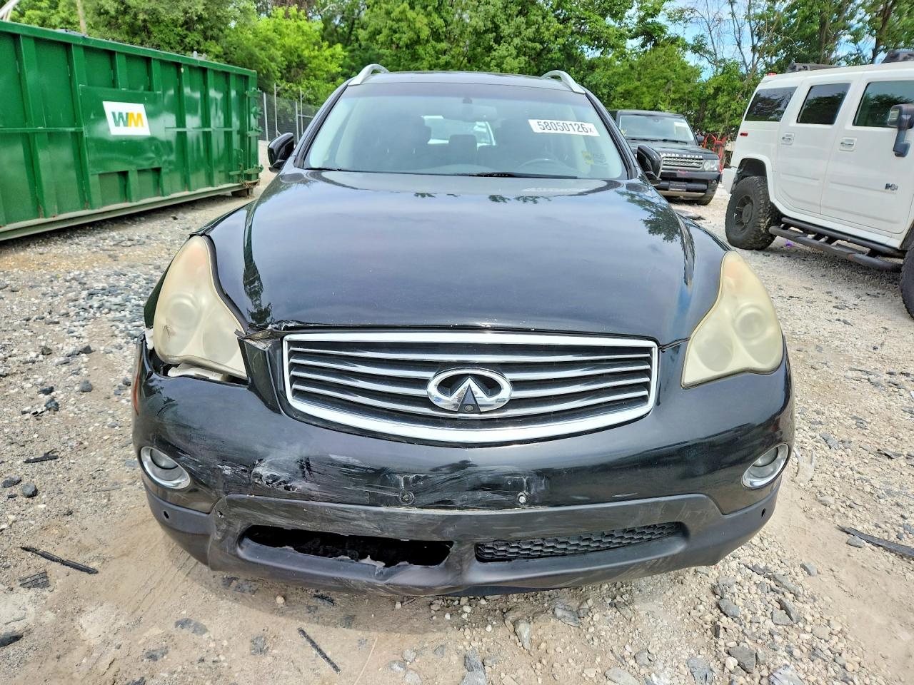 2009 Infiniti Ex35 Base Black vin: JNKAJ09F69M951364