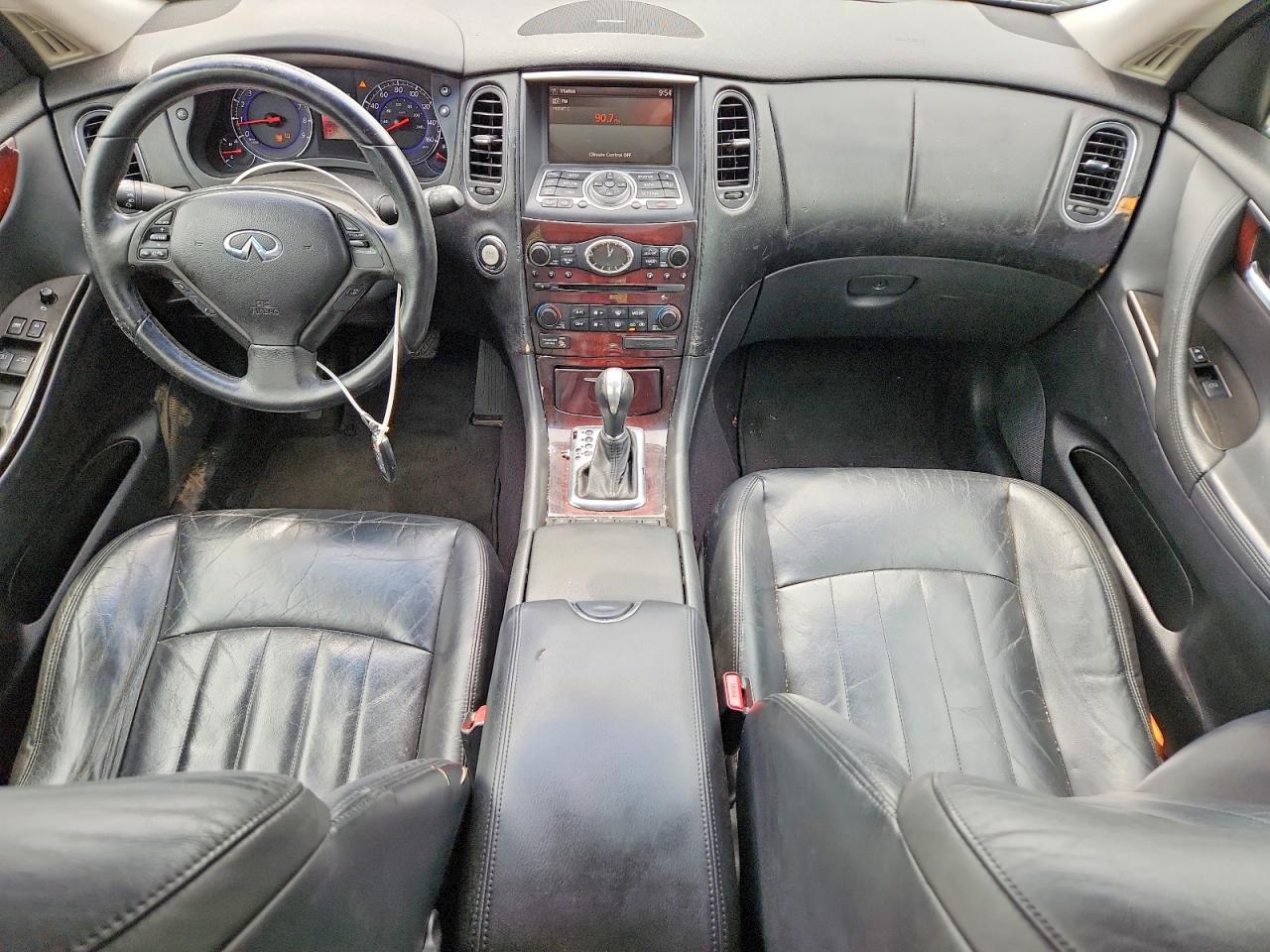 2009 Infiniti Ex35 Base Black vin: JNKAJ09F69M951364