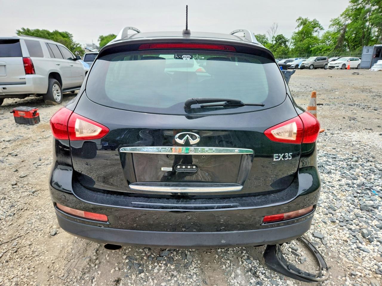 2009 Infiniti Ex35 Base Black vin: JNKAJ09F69M951364