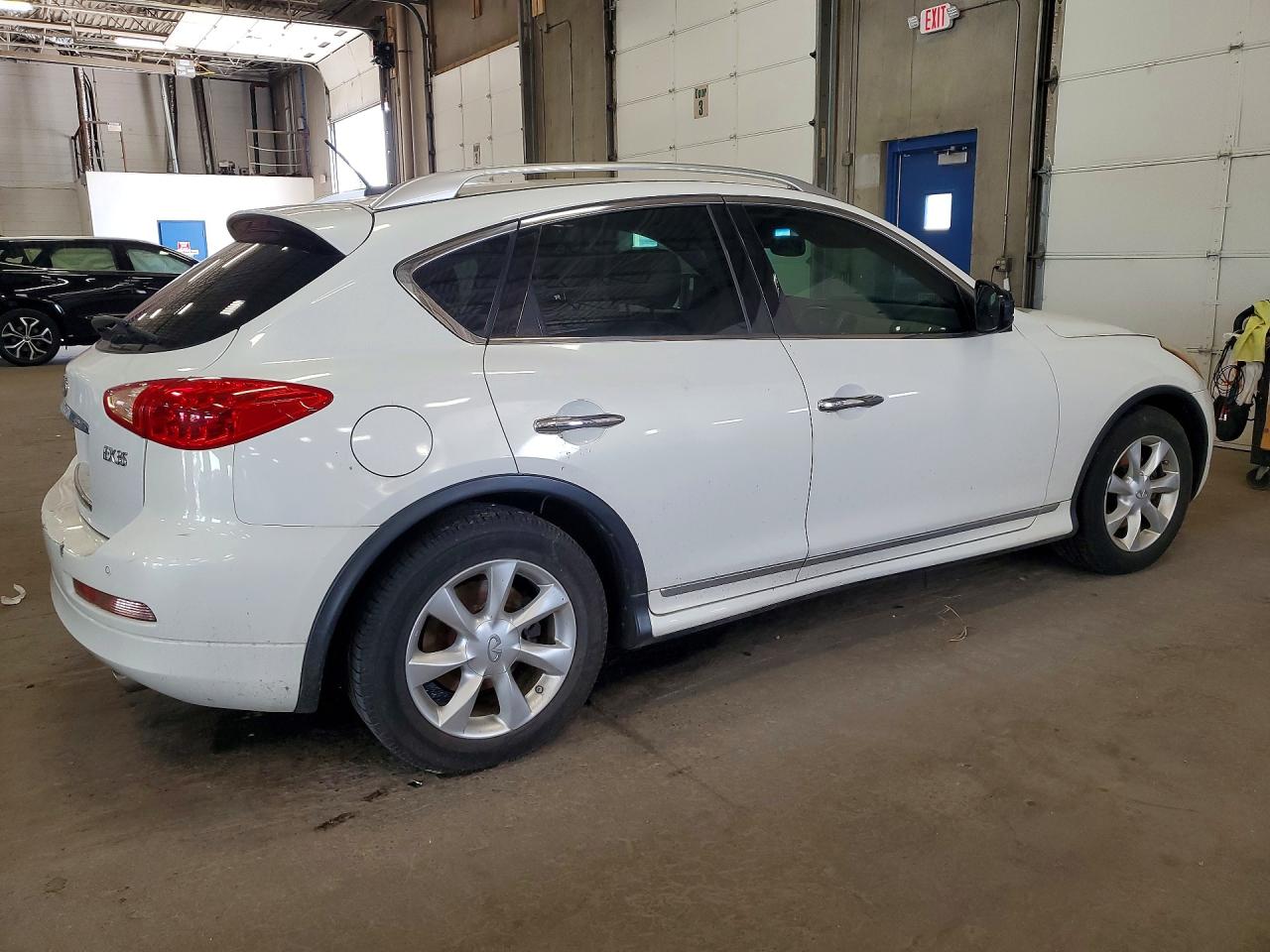 2009 Infiniti Ex35 Base Белый vin: JNKAJ09F69M952062