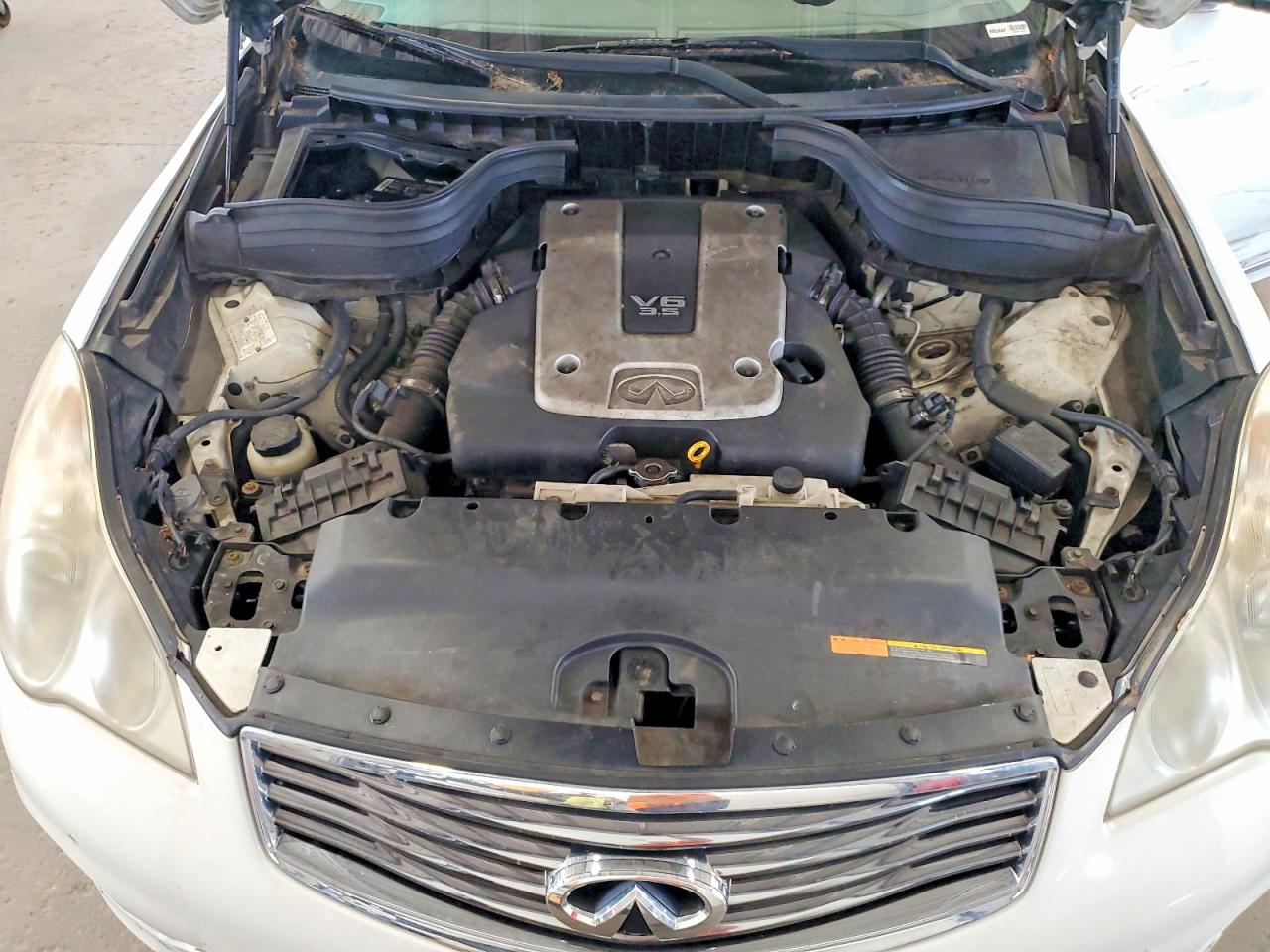 2009 Infiniti Ex35 Base Белый vin: JNKAJ09F69M952062