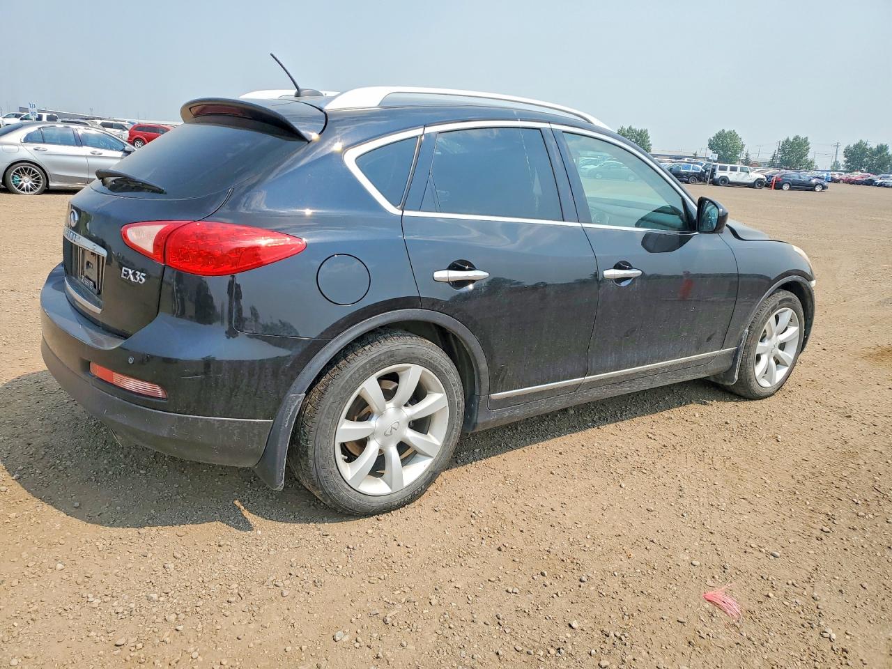 2008 Infiniti Ex35 Base Black vin: JNKAJ09F78M357932