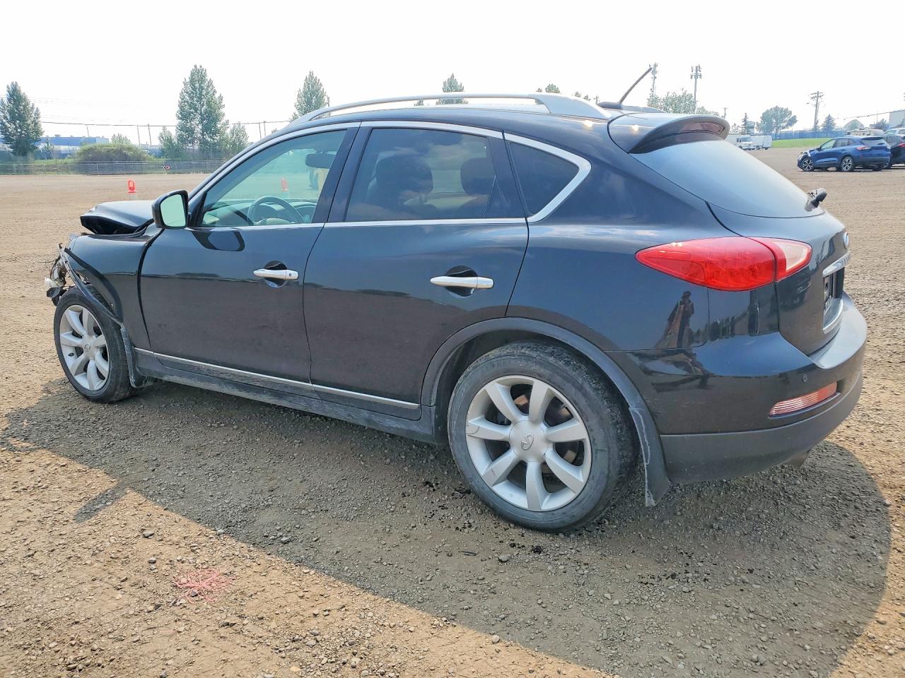 2008 Infiniti Ex35 Base Black vin: JNKAJ09F78M357932