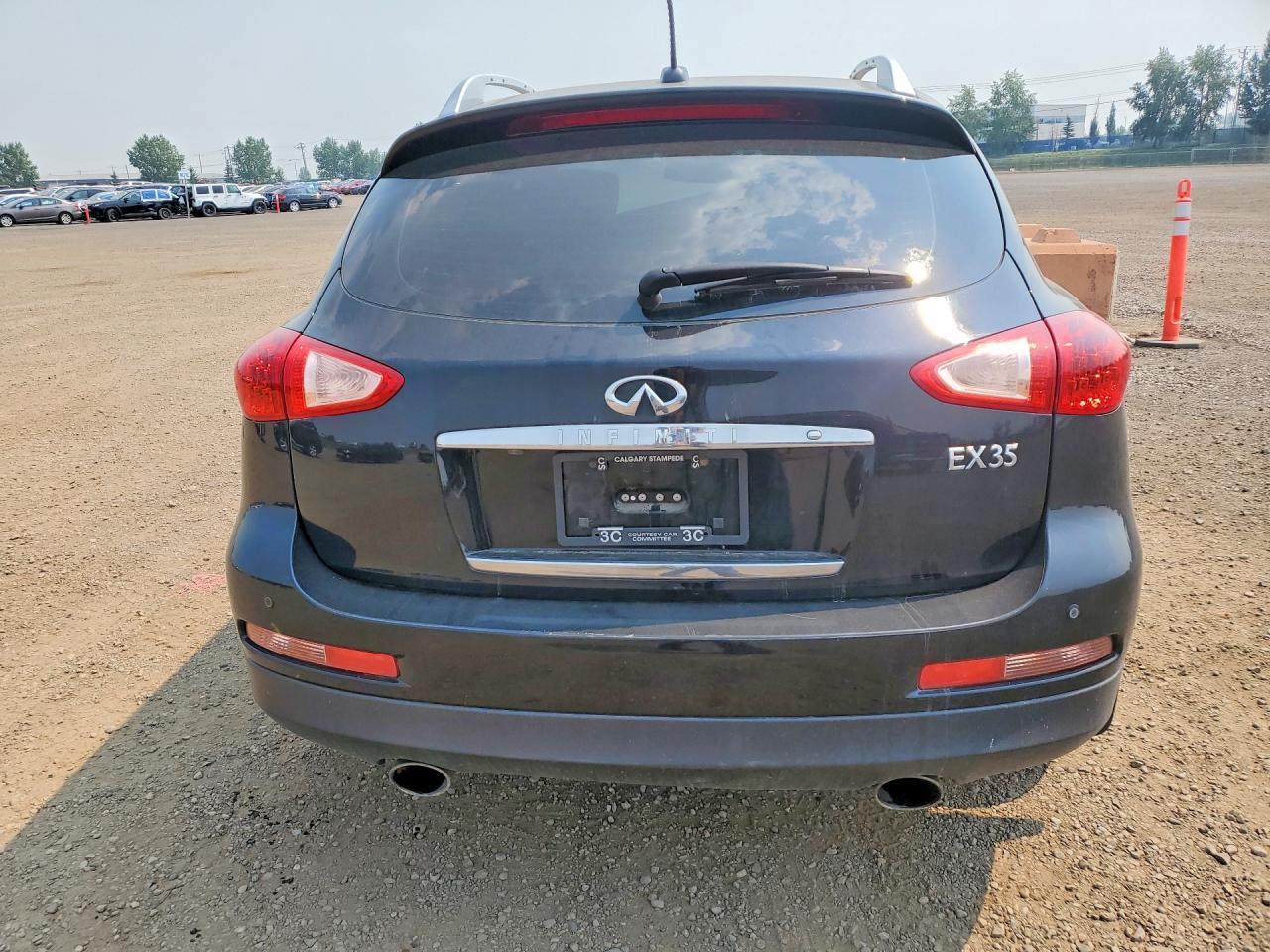 2008 Infiniti Ex35 Base Black vin: JNKAJ09F78M357932