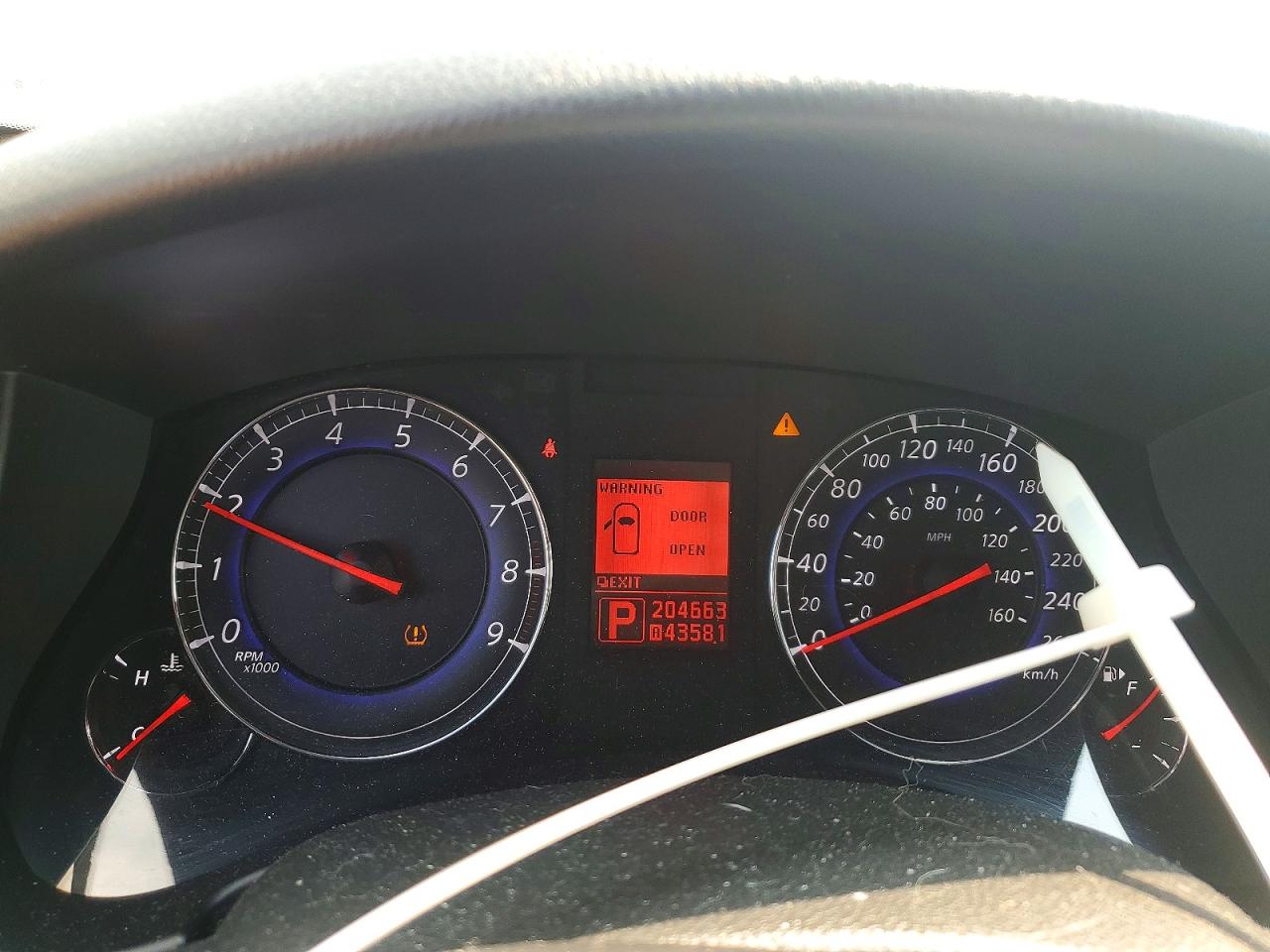 2008 Infiniti Ex35 Base Black vin: JNKAJ09F78M357932