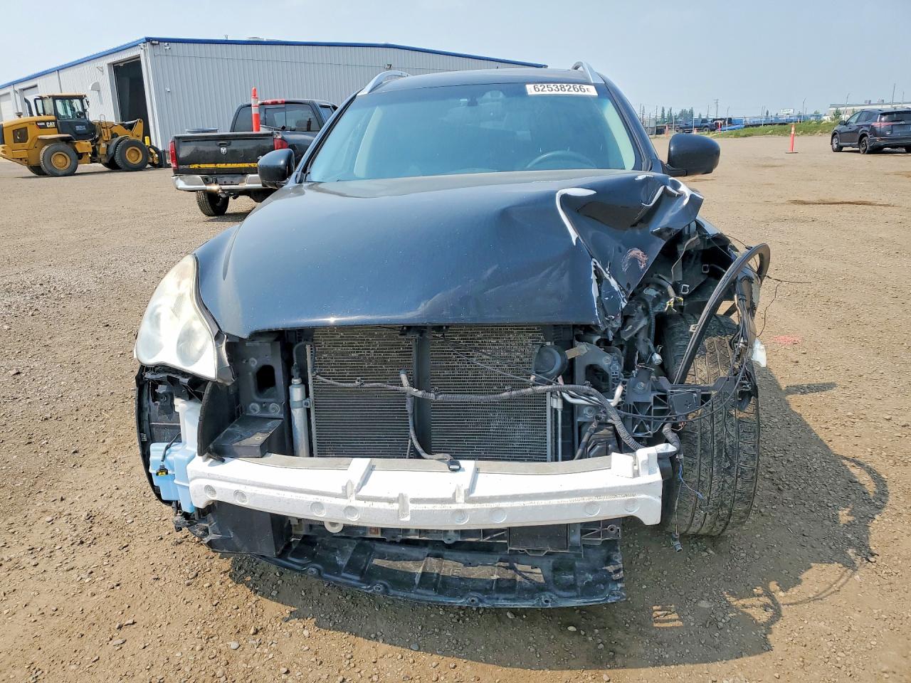 2008 Infiniti Ex35 Base Black vin: JNKAJ09F78M357932