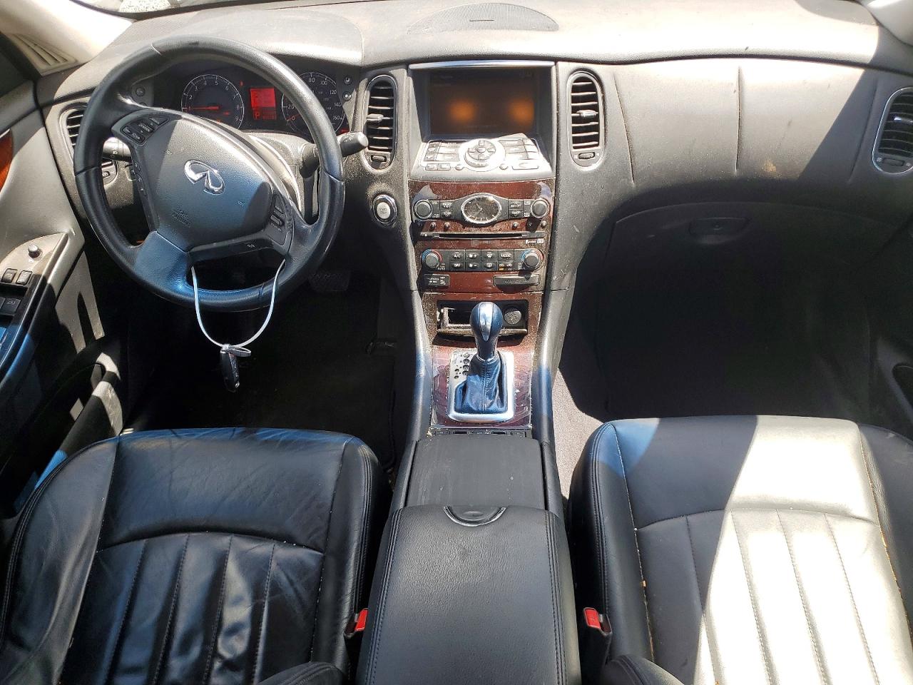 2008 Infiniti Ex35 Base Black vin: JNKAJ09F78M360801