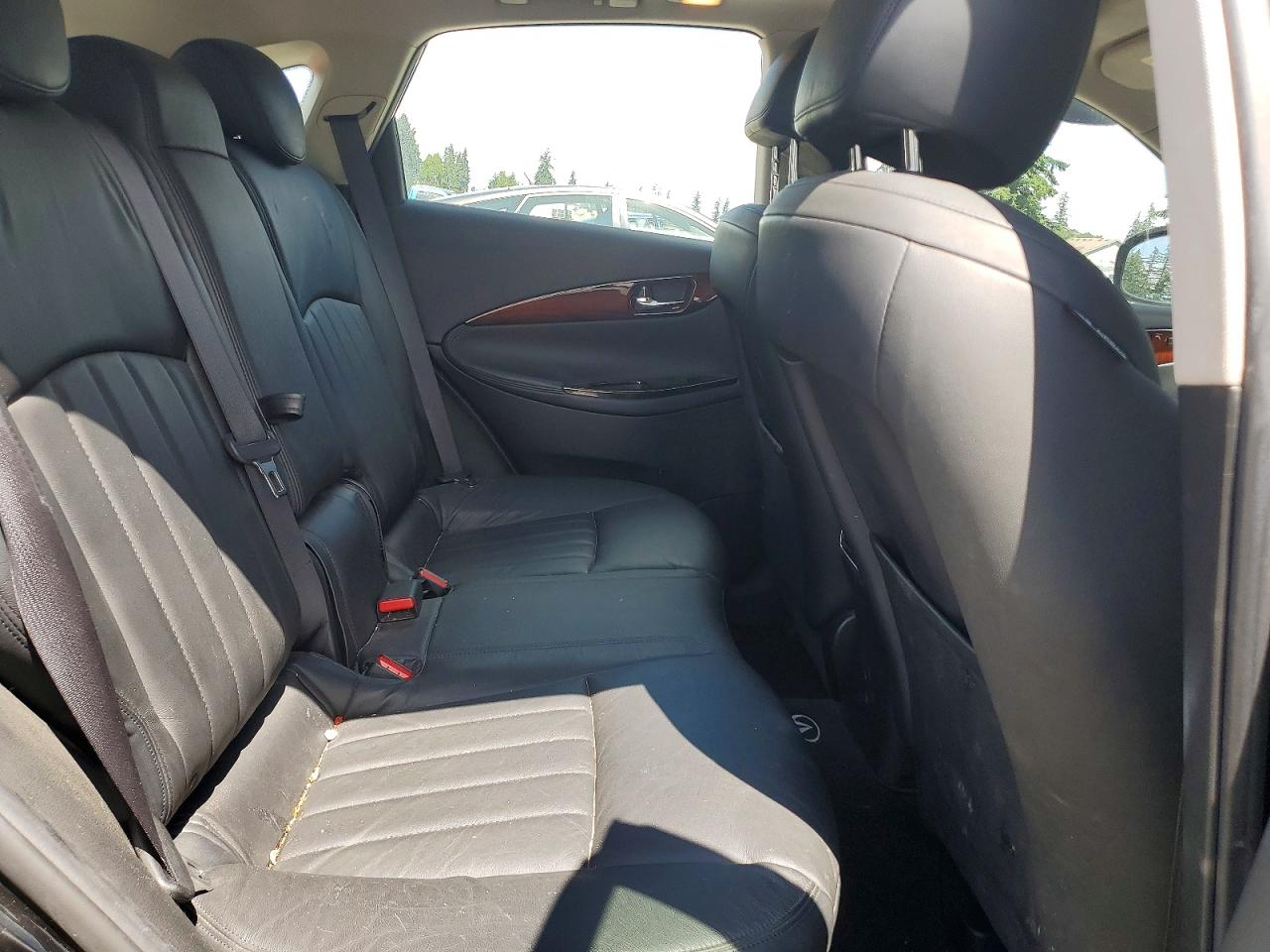 2008 Infiniti Ex35 Base Black vin: JNKAJ09F78M360801