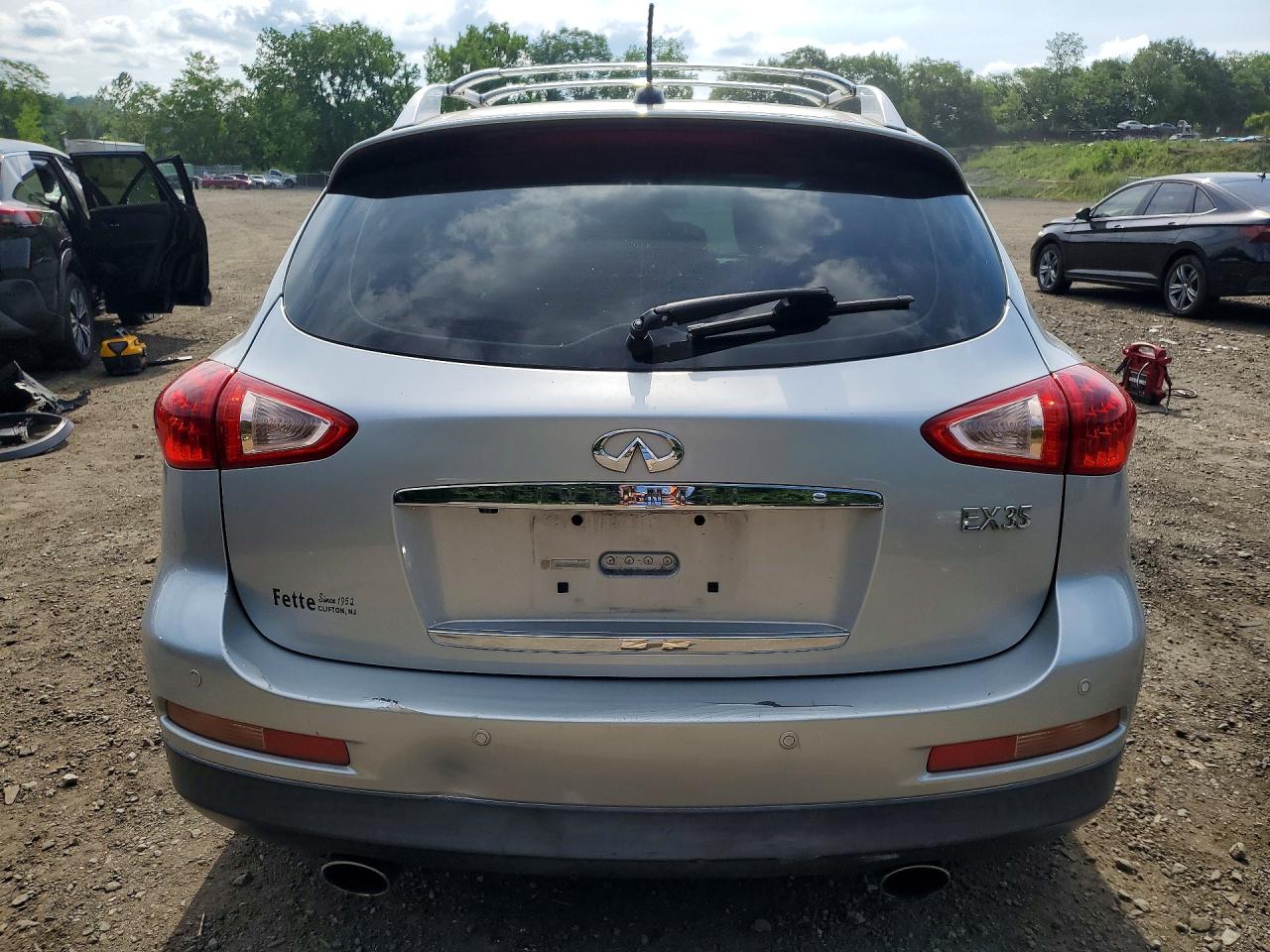 2008 Infiniti Ex35 Base Silver vin: JNKAJ09F88M361603