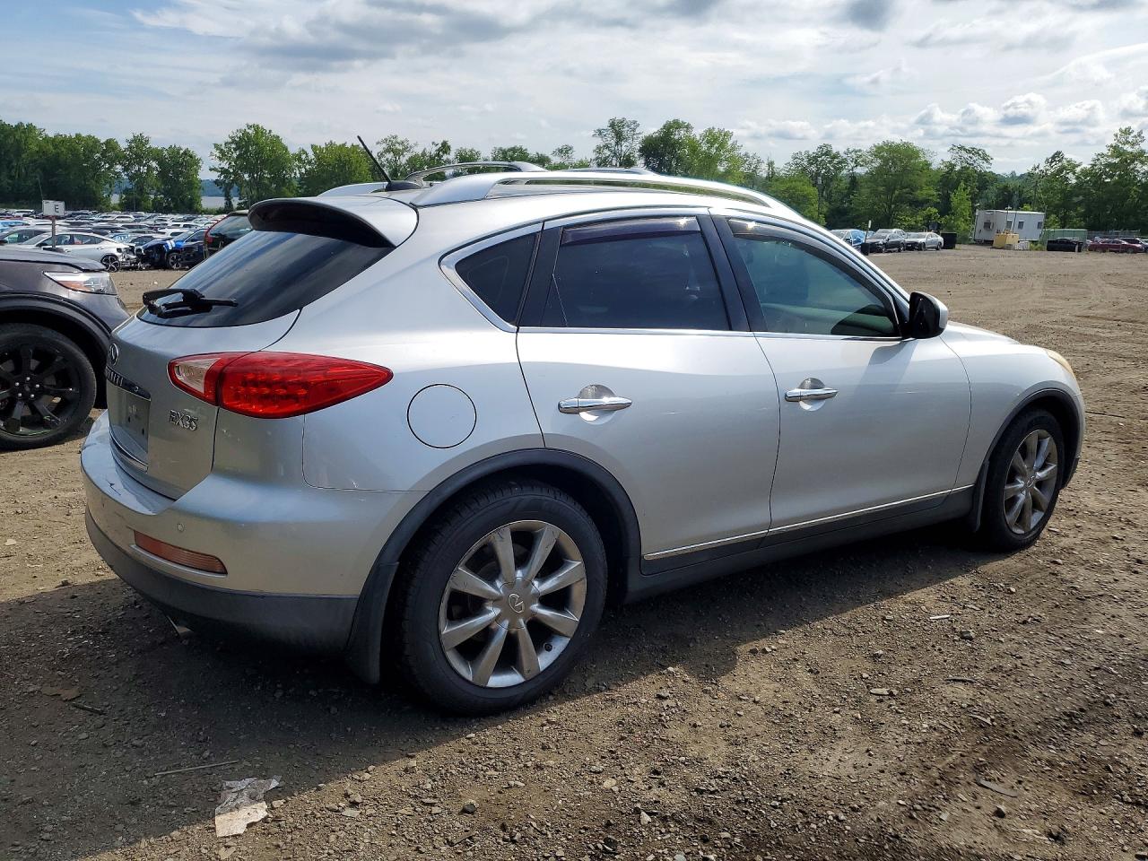2008 Infiniti Ex35 Base Silver vin: JNKAJ09F88M361603