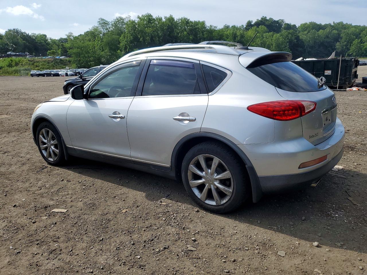 2008 Infiniti Ex35 Base Silver vin: JNKAJ09F88M361603