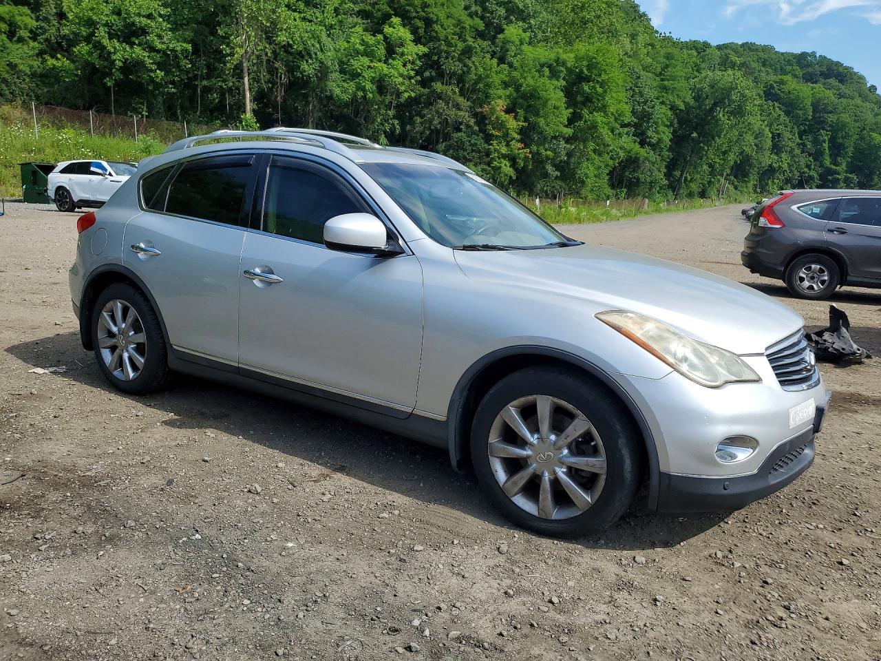 2008 Infiniti Ex35 Base Silver vin: JNKAJ09F88M361603