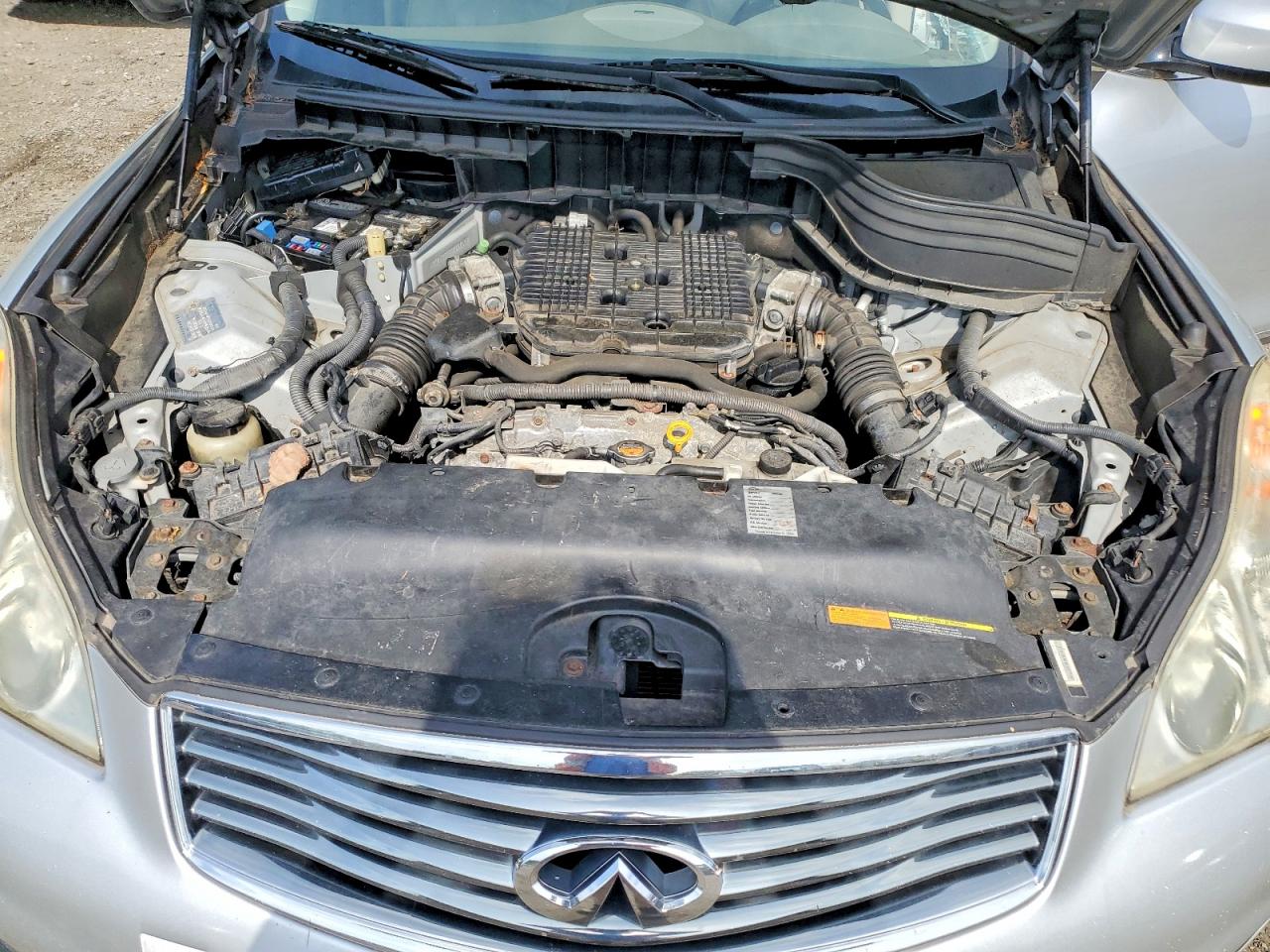 2008 Infiniti Ex35 Base Silver vin: JNKAJ09F88M361603