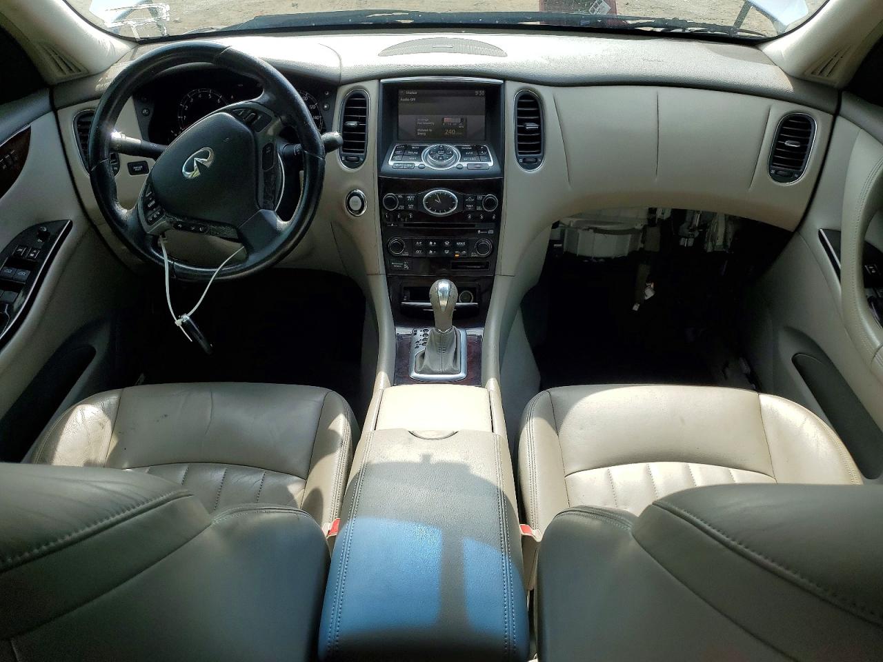 2008 Infiniti Ex35 Base Silver vin: JNKAJ09F88M361603