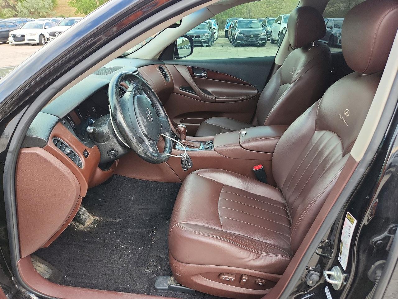 2008 Infiniti Ex35 Base Black vin: JNKAJ09F98M355521