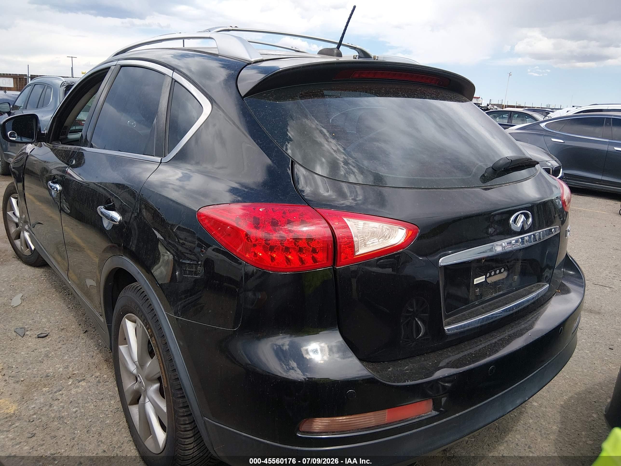 2008 Infiniti Ex35 Journey Black vin: JNKAJ09F98M361190