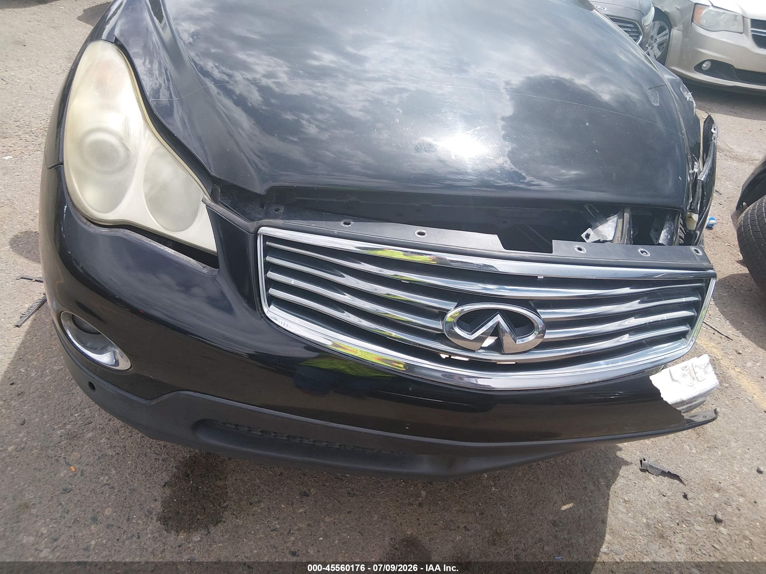 2008 Infiniti Ex35 Journey Black vin: JNKAJ09F98M361190