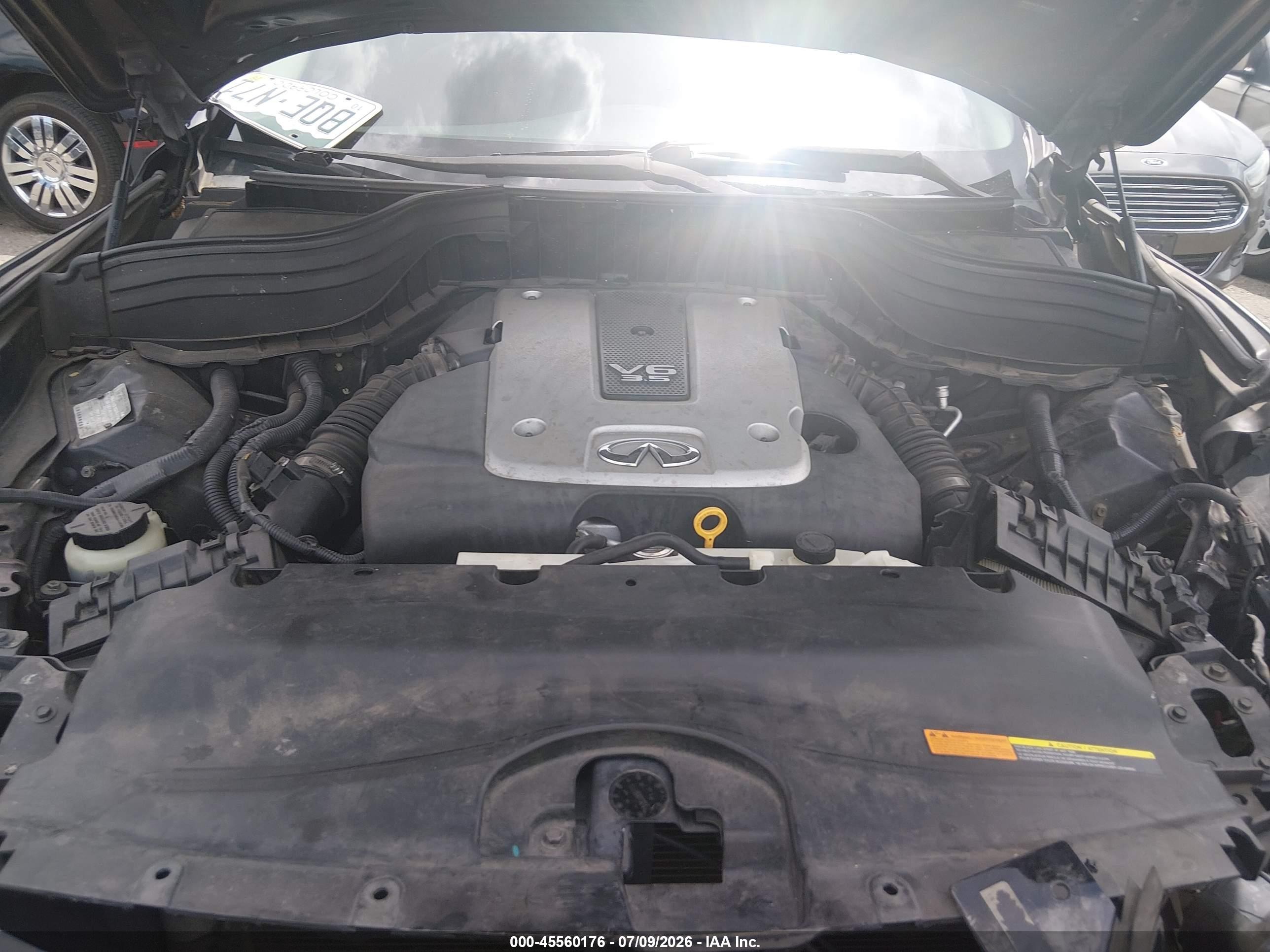 2008 Infiniti Ex35 Journey Black vin: JNKAJ09F98M361190