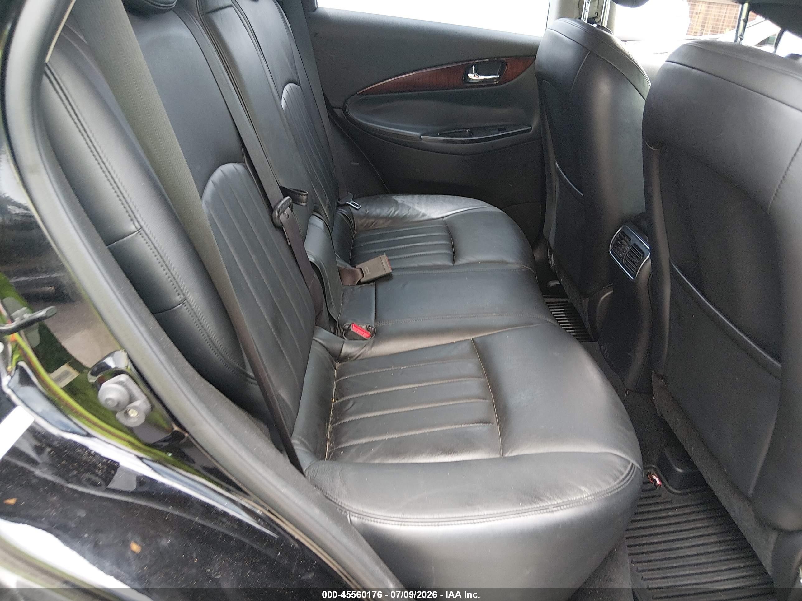 2008 Infiniti Ex35 Journey Black vin: JNKAJ09F98M361190