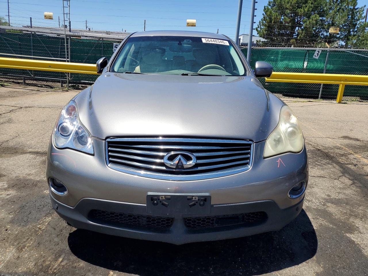 2008 Infiniti Ex35 Base Gray vin: JNKAJ09FX8M350103