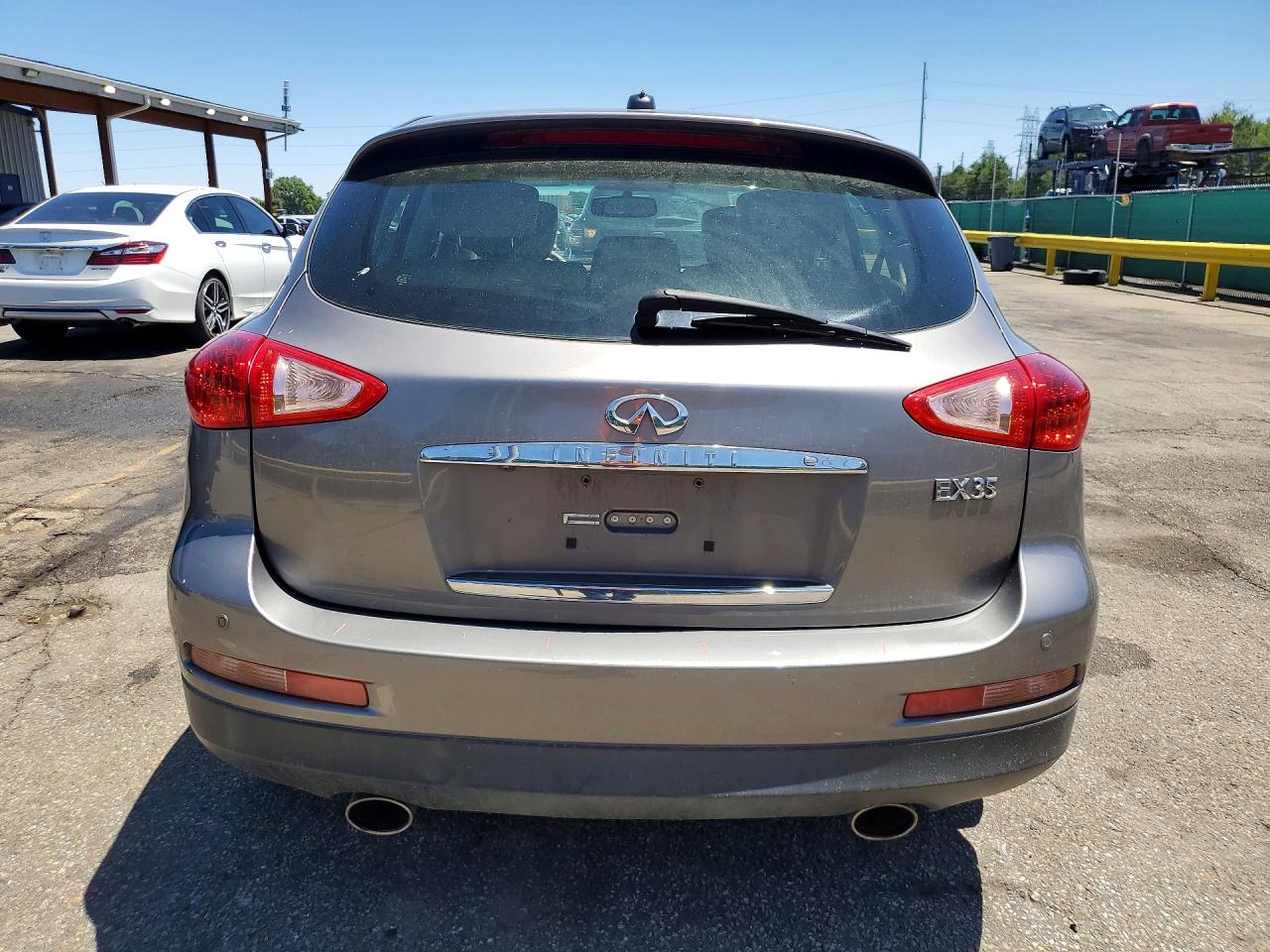 2008 Infiniti Ex35 Base Gray vin: JNKAJ09FX8M350103