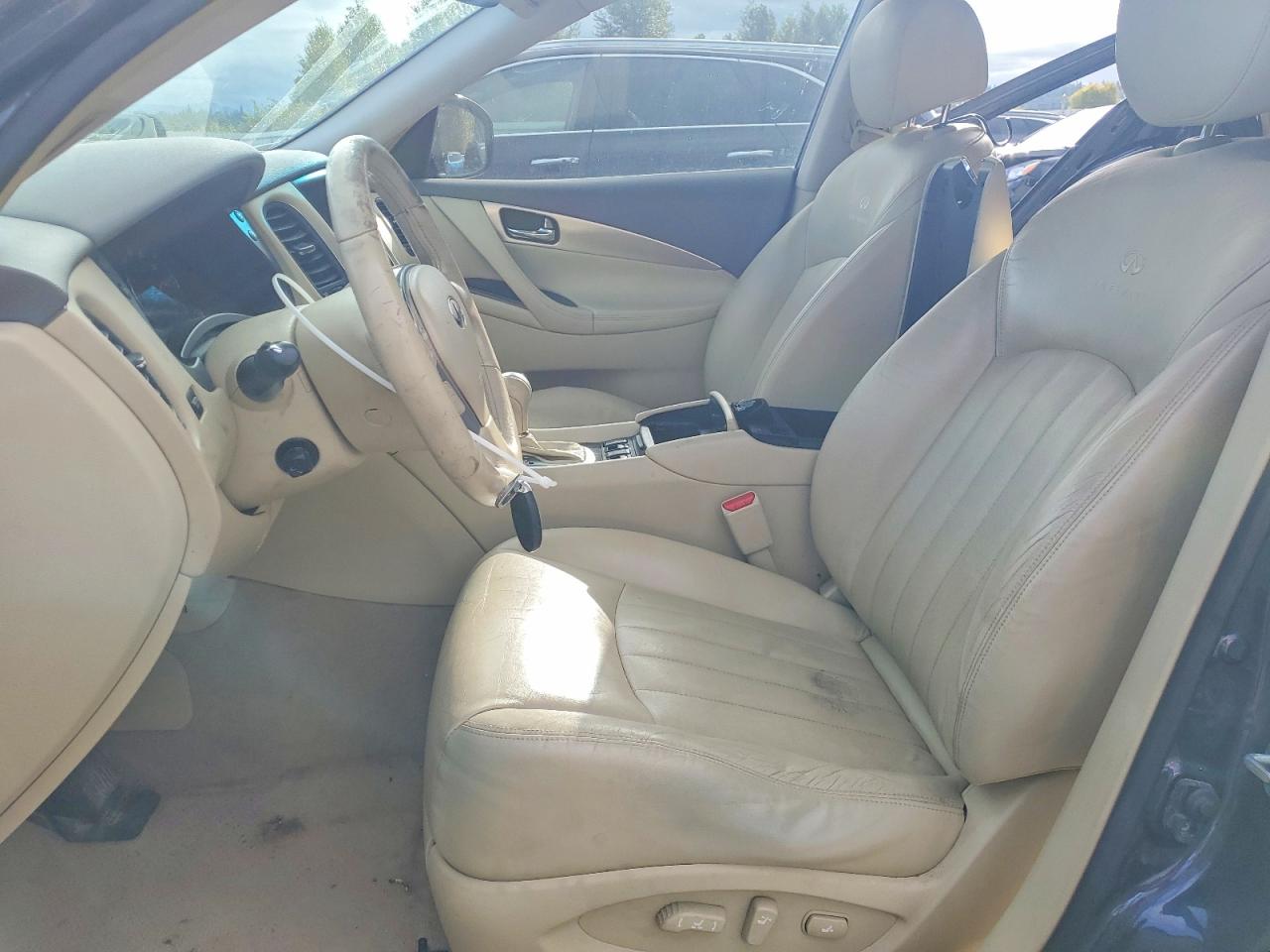 2008 Infiniti Ex35 Base Blue vin: JNKAJ09FX8M354734
