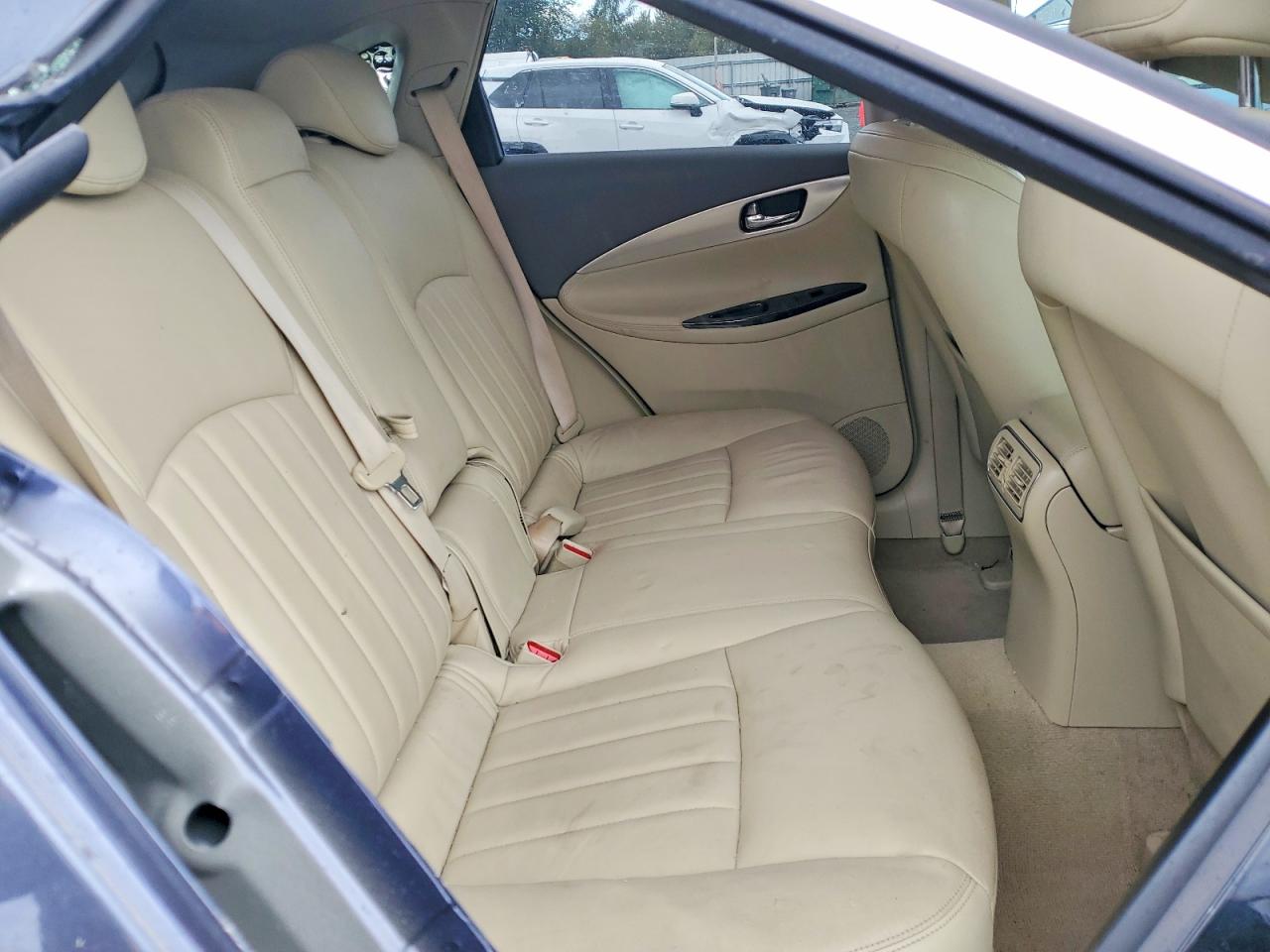 2008 Infiniti Ex35 Base Blue vin: JNKAJ09FX8M354734