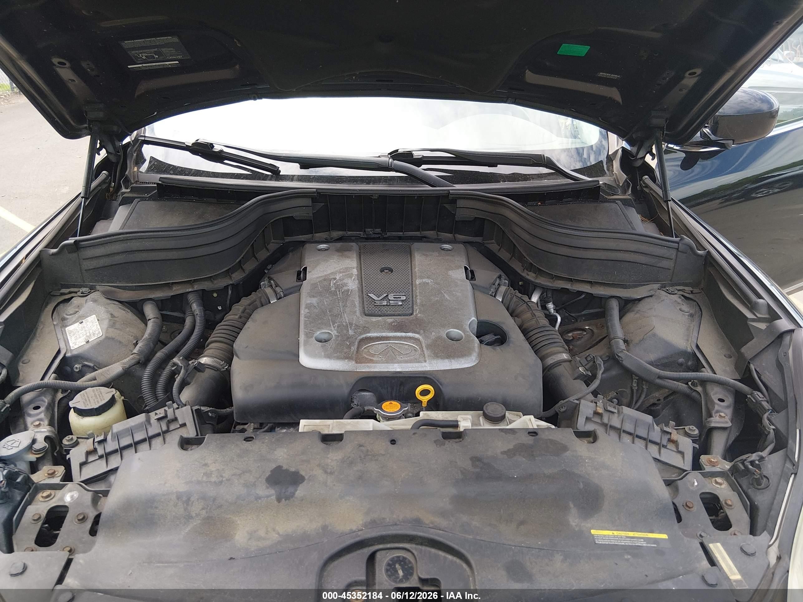 2008 Infiniti Ex35 Journey Black vin: JNKAJ09FX8M356676