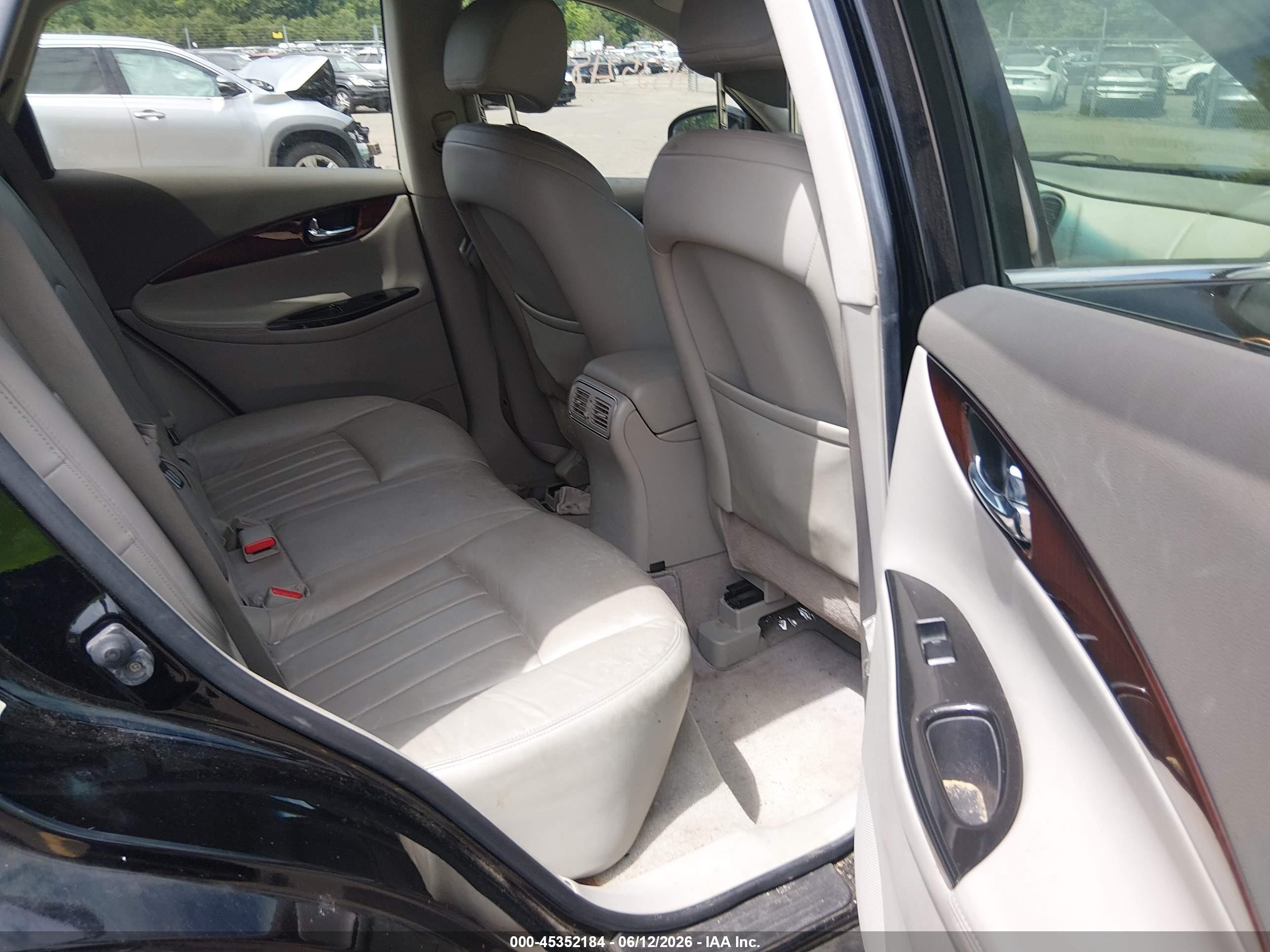 2008 Infiniti Ex35 Journey Black vin: JNKAJ09FX8M356676