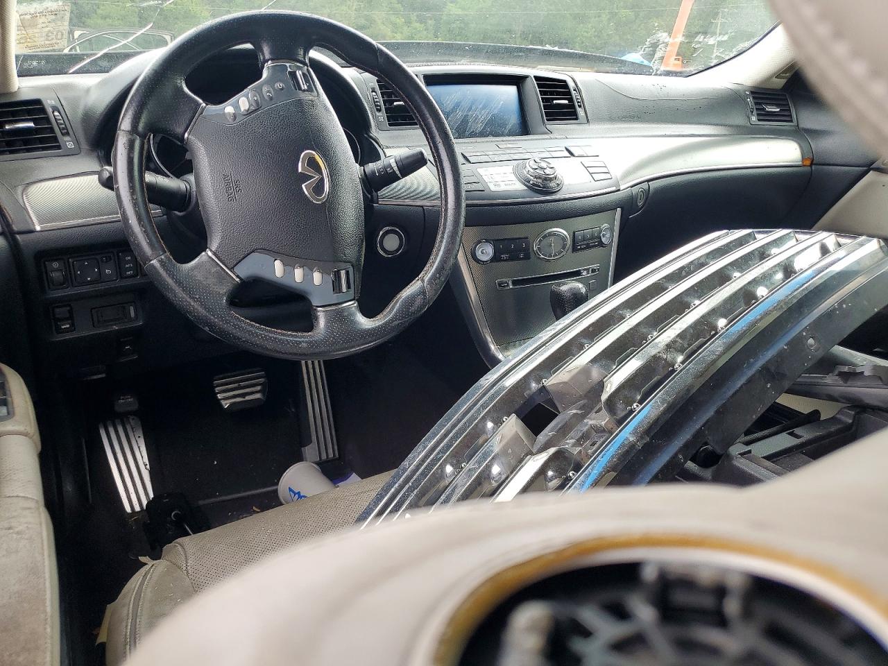 2006 Infiniti M35 Base Black vin: JNKAY01E06M100431