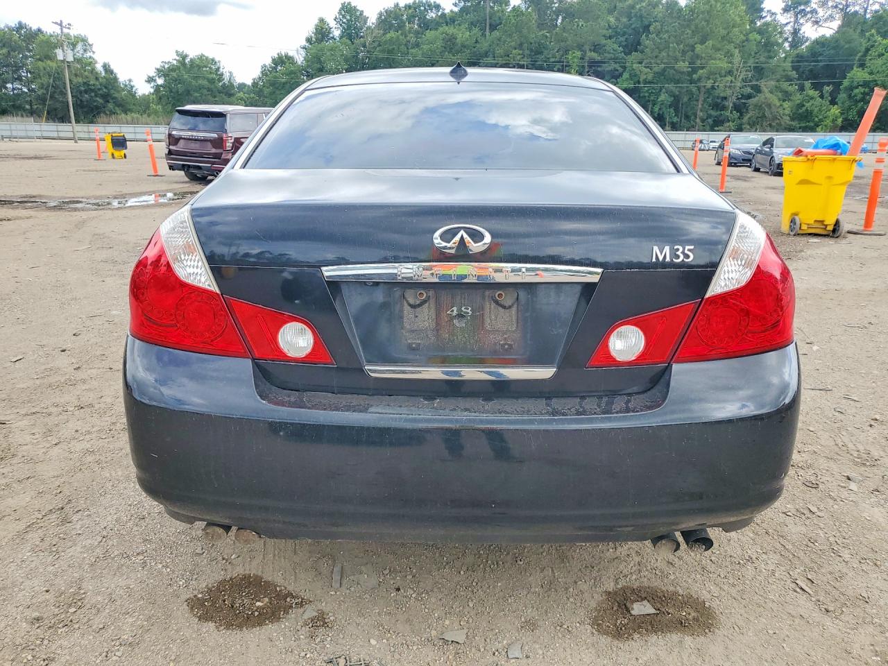 2006 Infiniti M35 Base Black vin: JNKAY01E06M100431