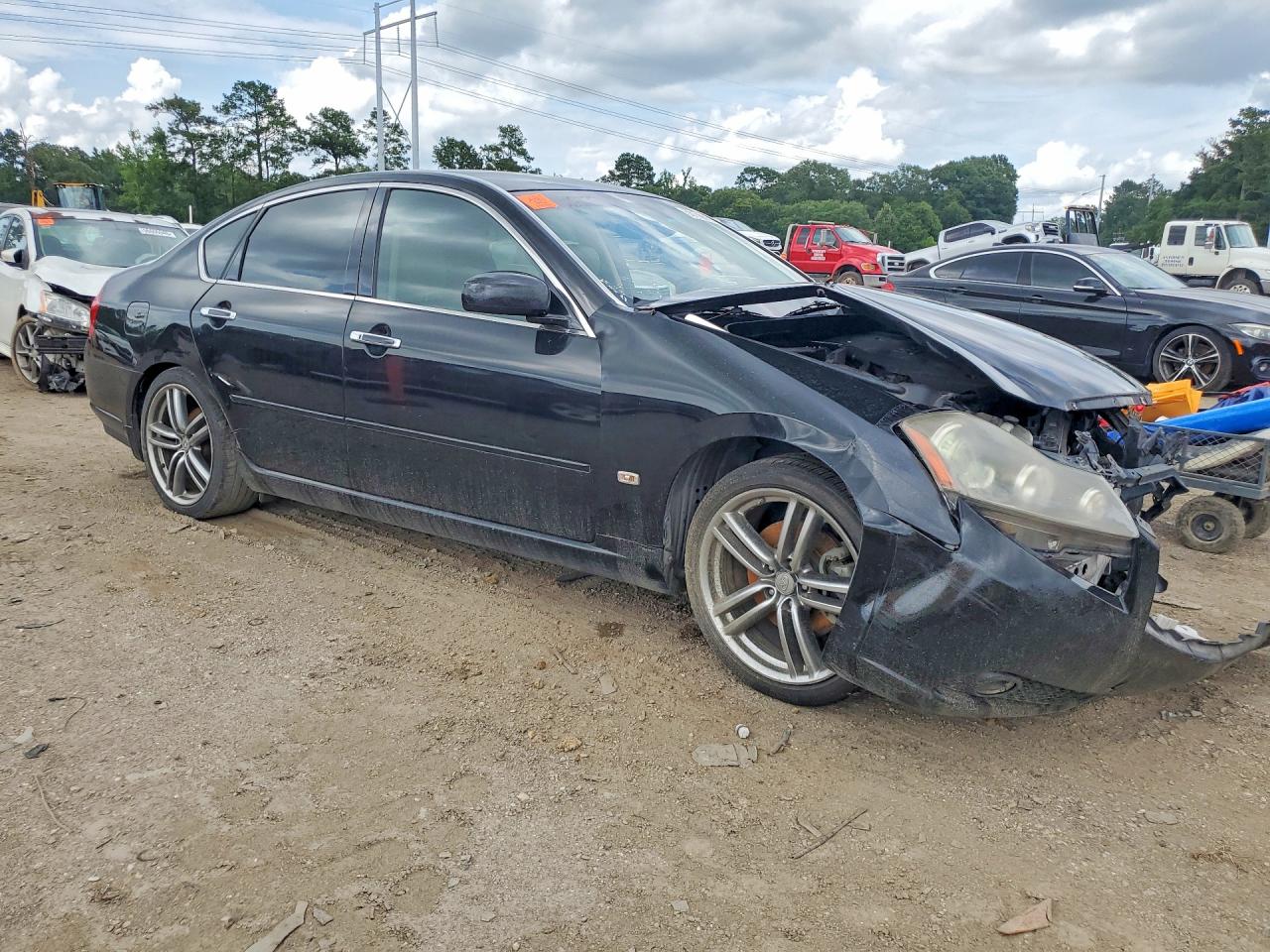 2006 Infiniti M35 Base Black vin: JNKAY01E06M100431