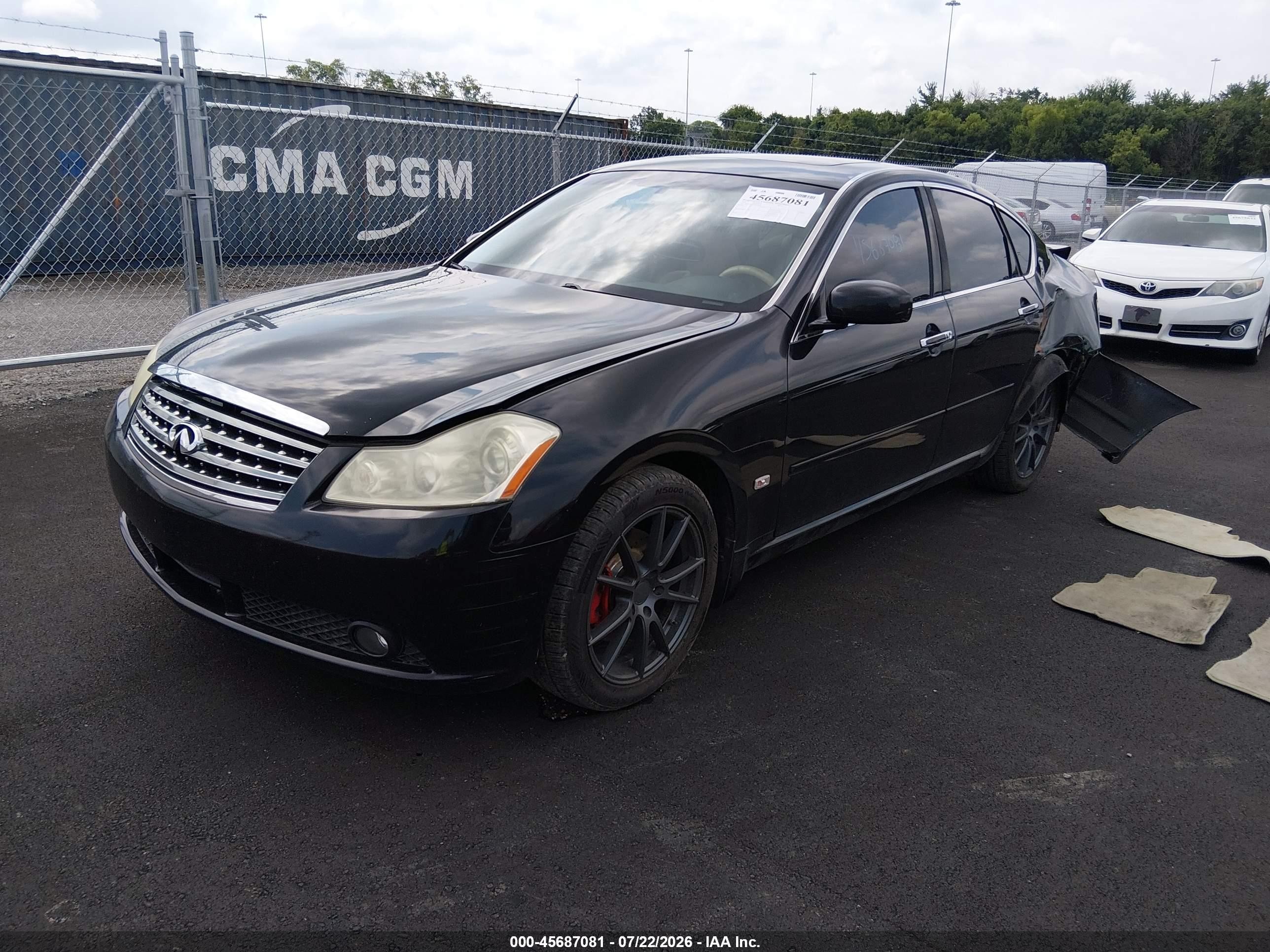 2007 Infiniti M35   Black vin: JNKAY01E07M302056