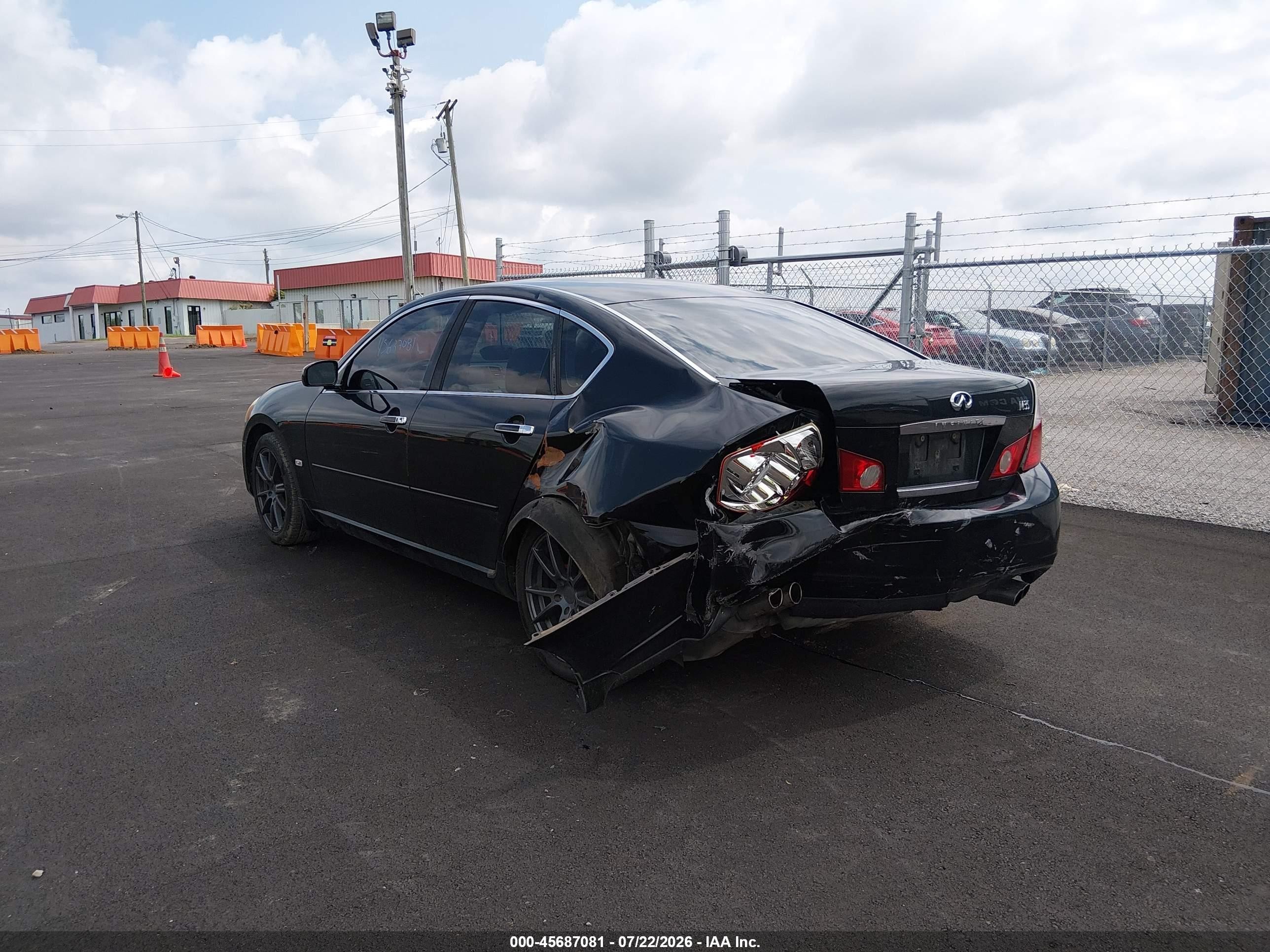 2007 Infiniti M35   Black vin: JNKAY01E07M302056