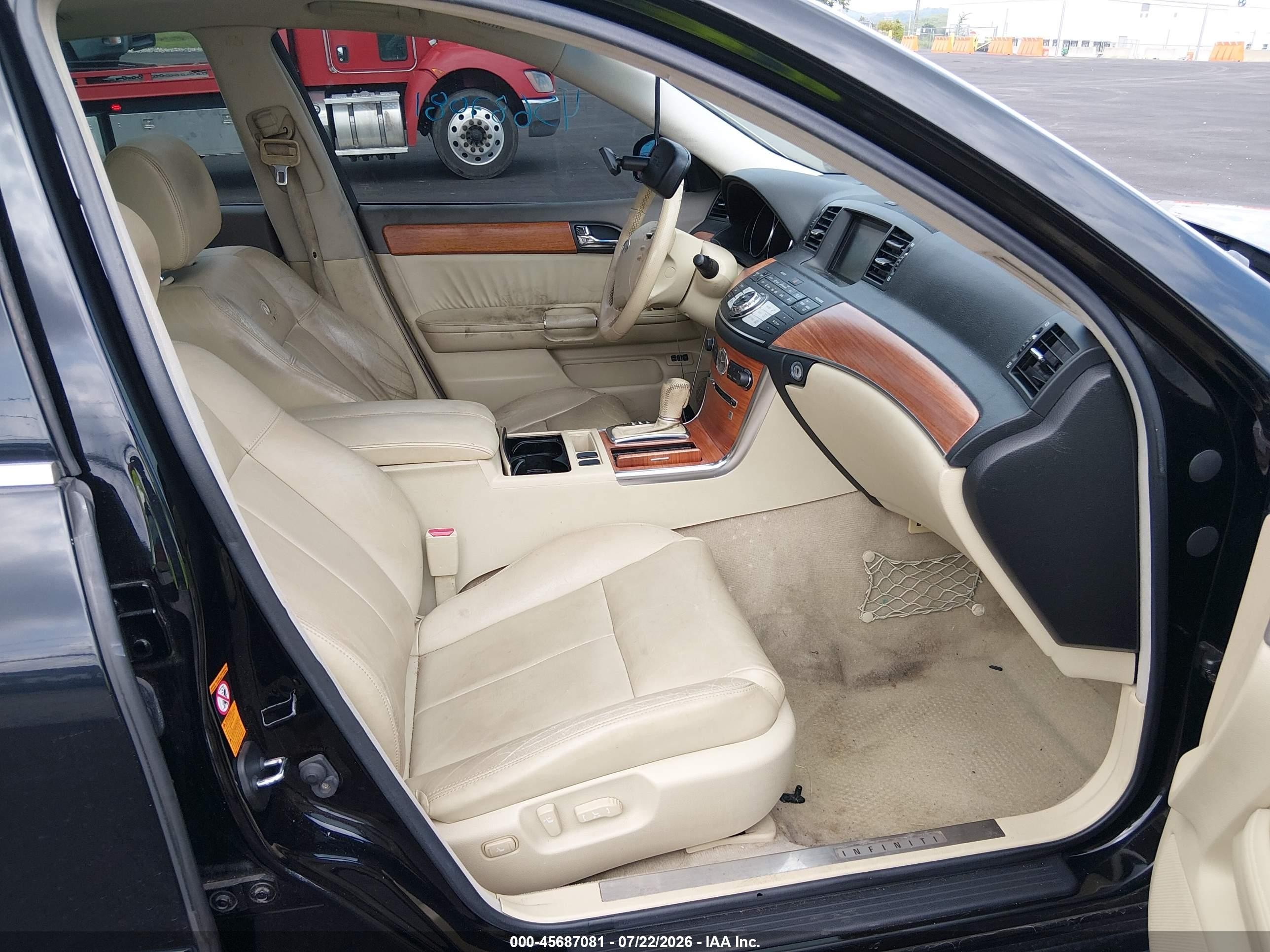 2007 Infiniti M35   Black vin: JNKAY01E07M302056