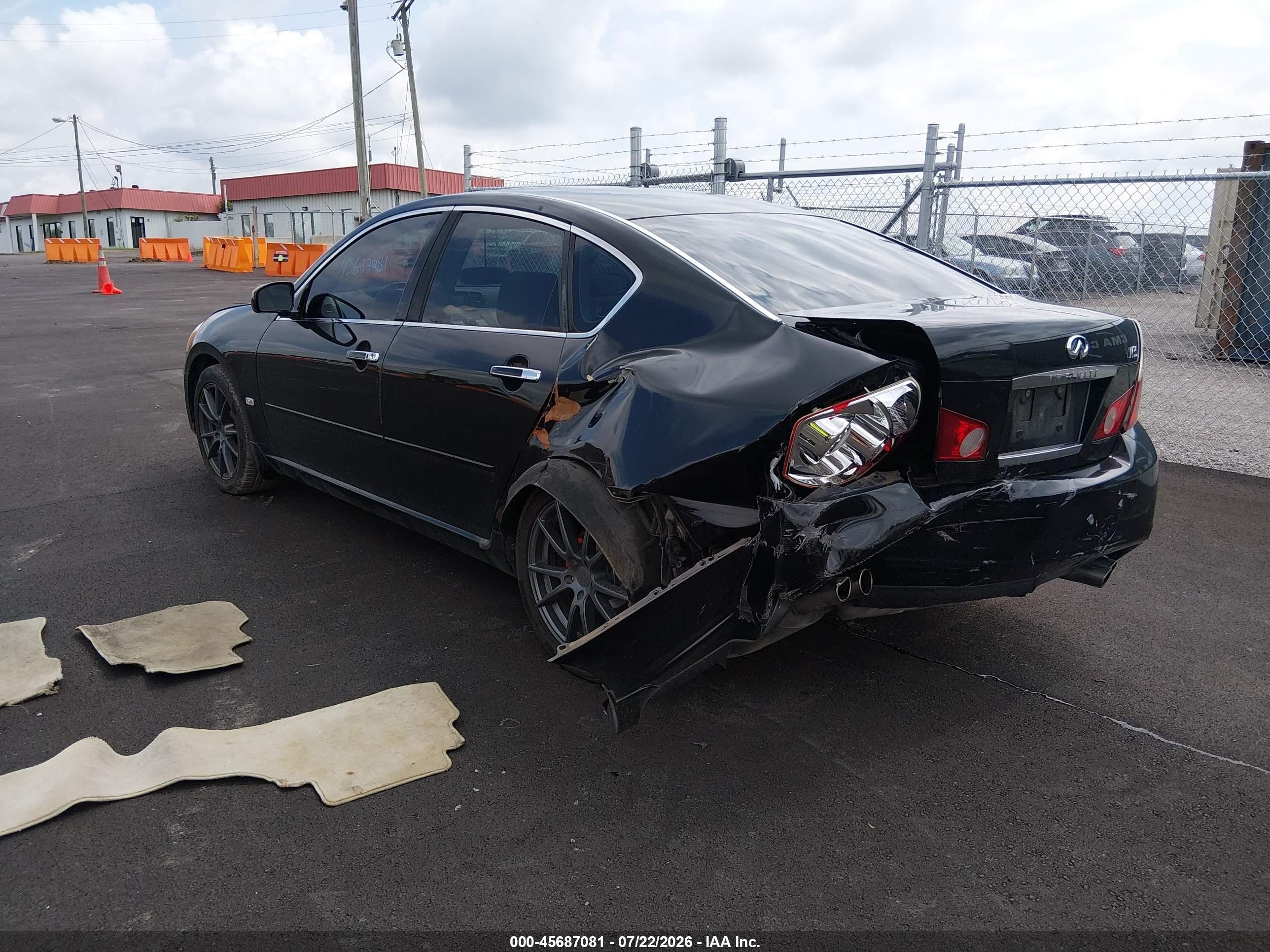 2007 Infiniti M35   Black vin: JNKAY01E07M302056