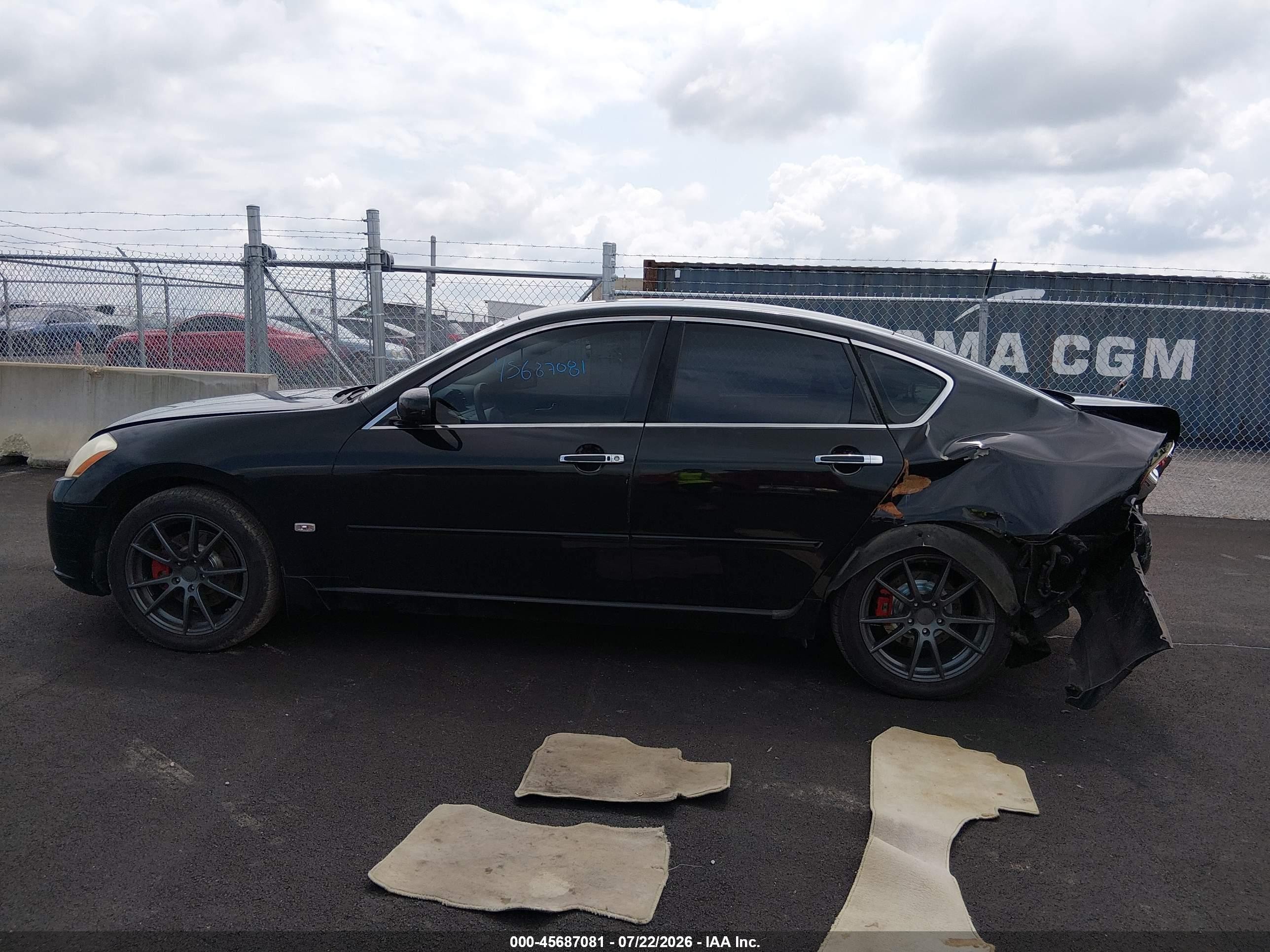 2007 Infiniti M35   Black vin: JNKAY01E07M302056