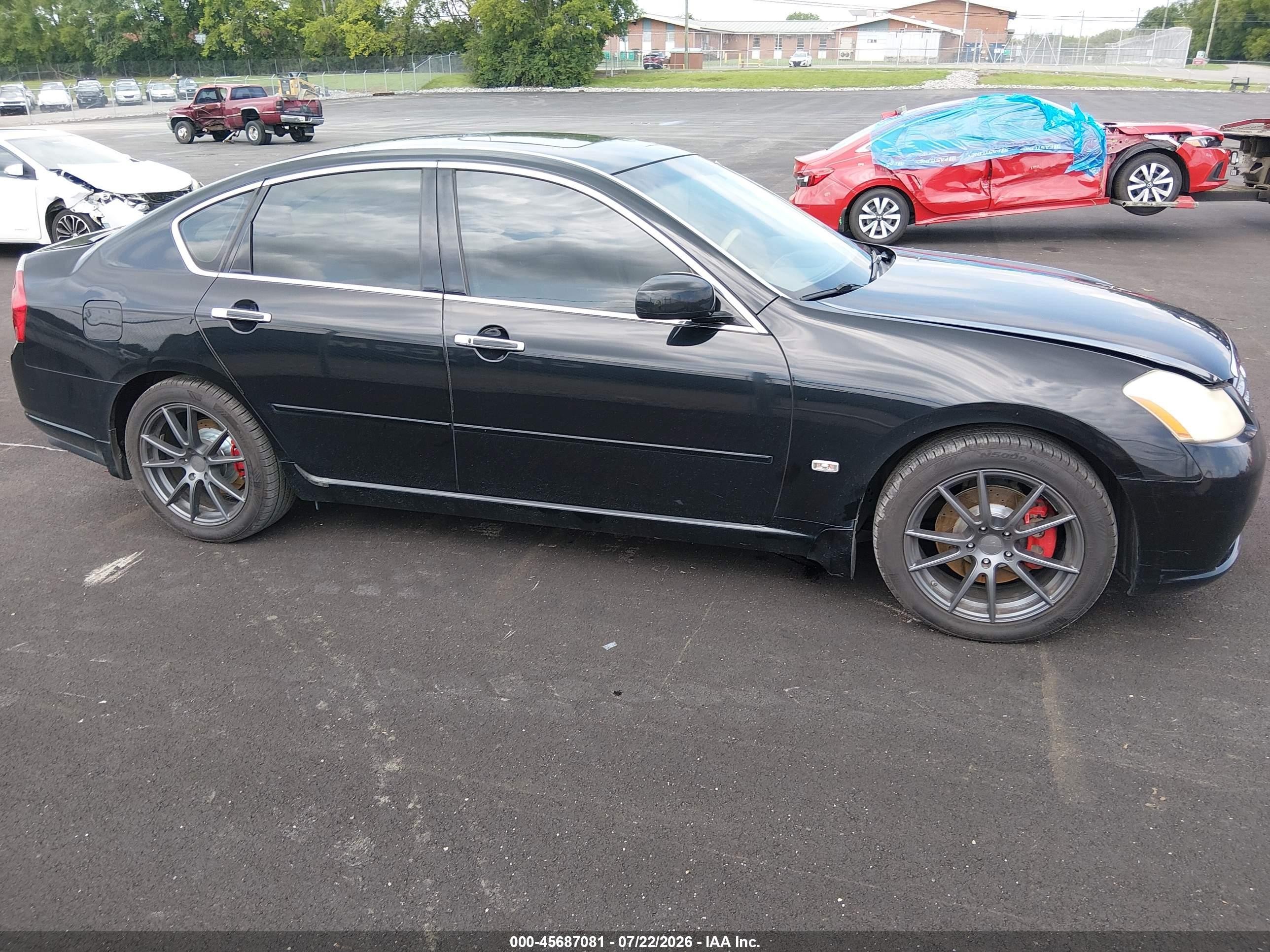 2007 Infiniti M35   Black vin: JNKAY01E07M302056
