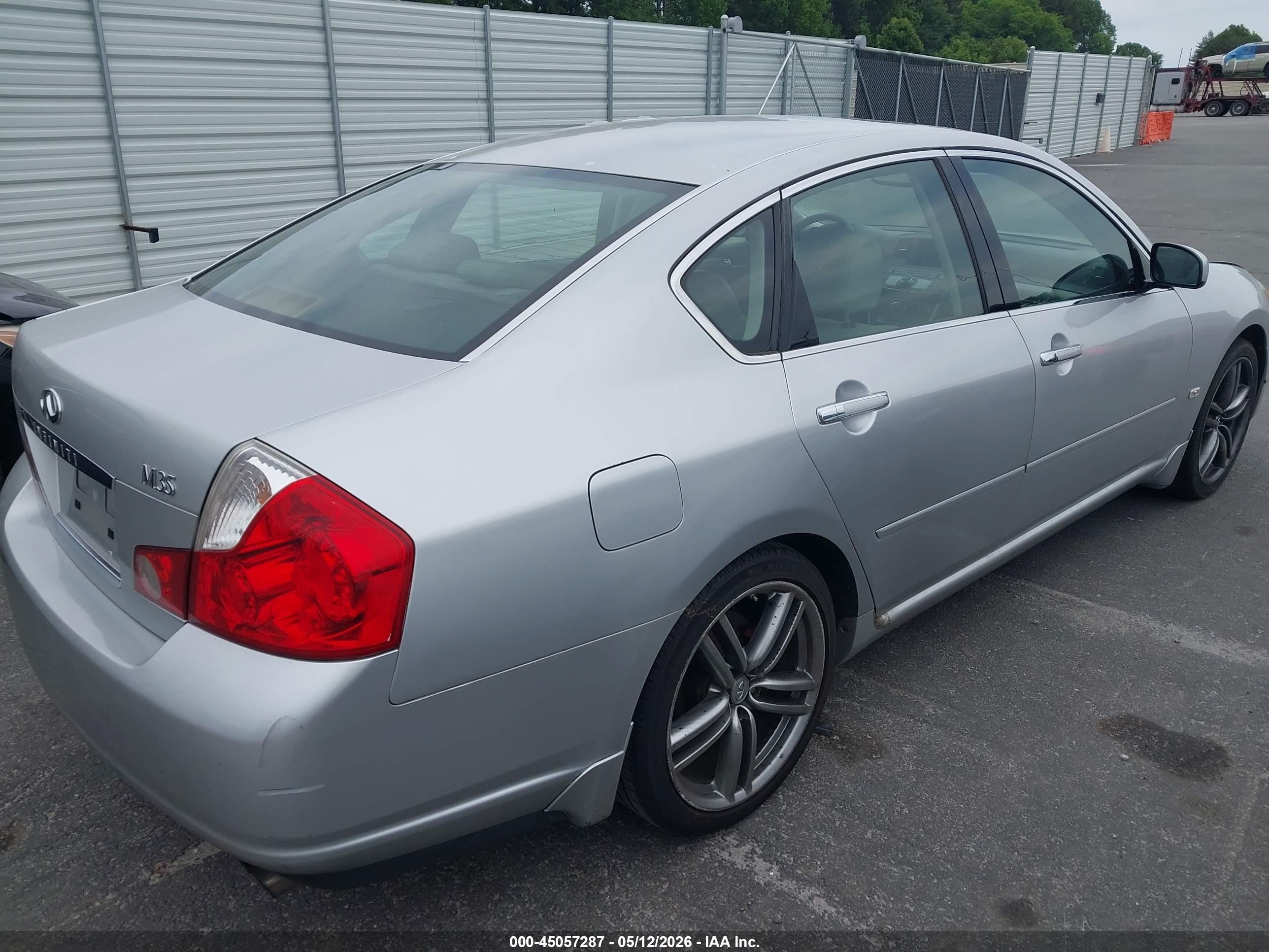2007 Infiniti M35 Sport Серебряный vin: JNKAY01E07M306690