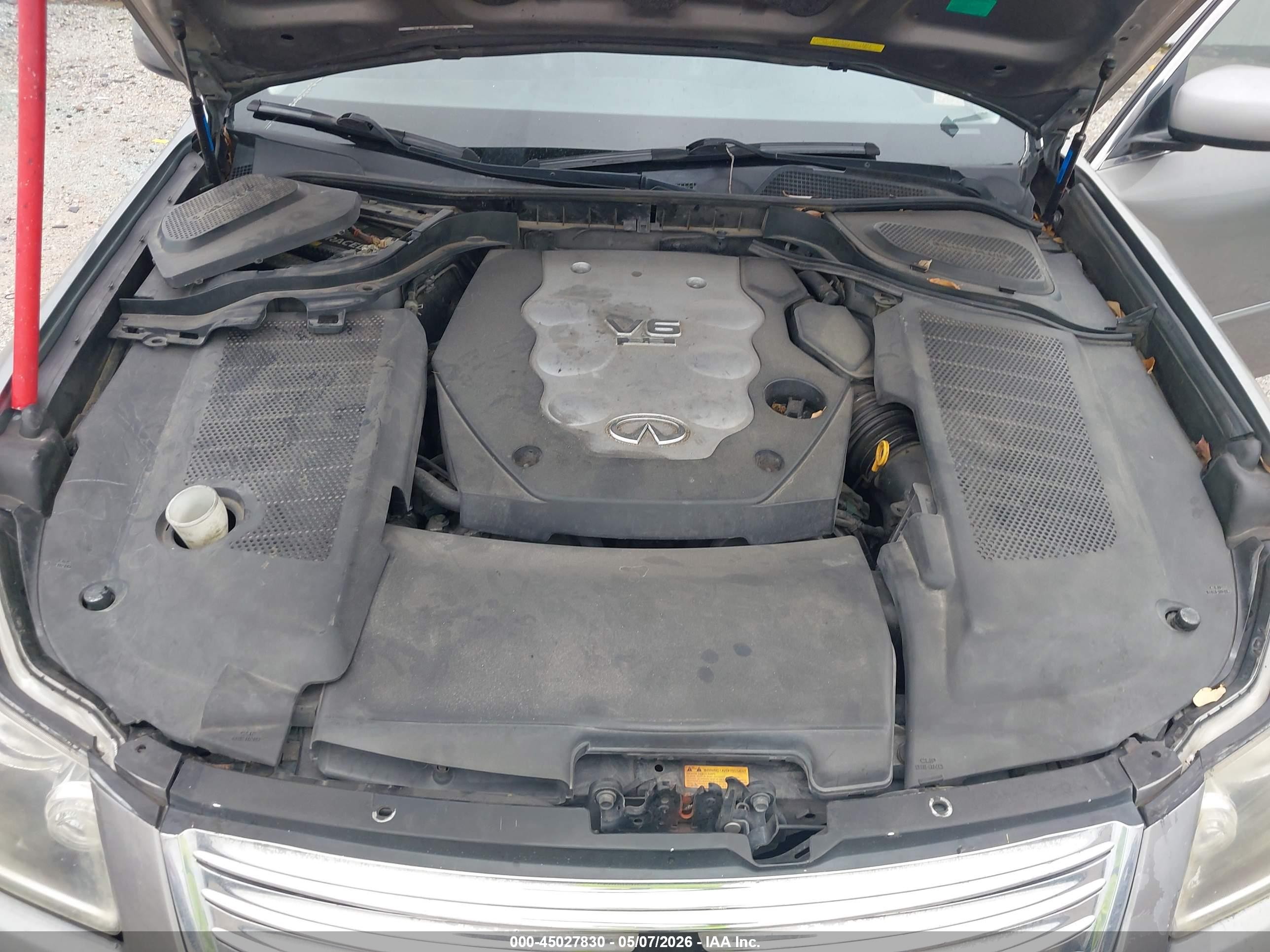 2008 Infiniti M35   Серый vin: JNKAY01E08M600673
