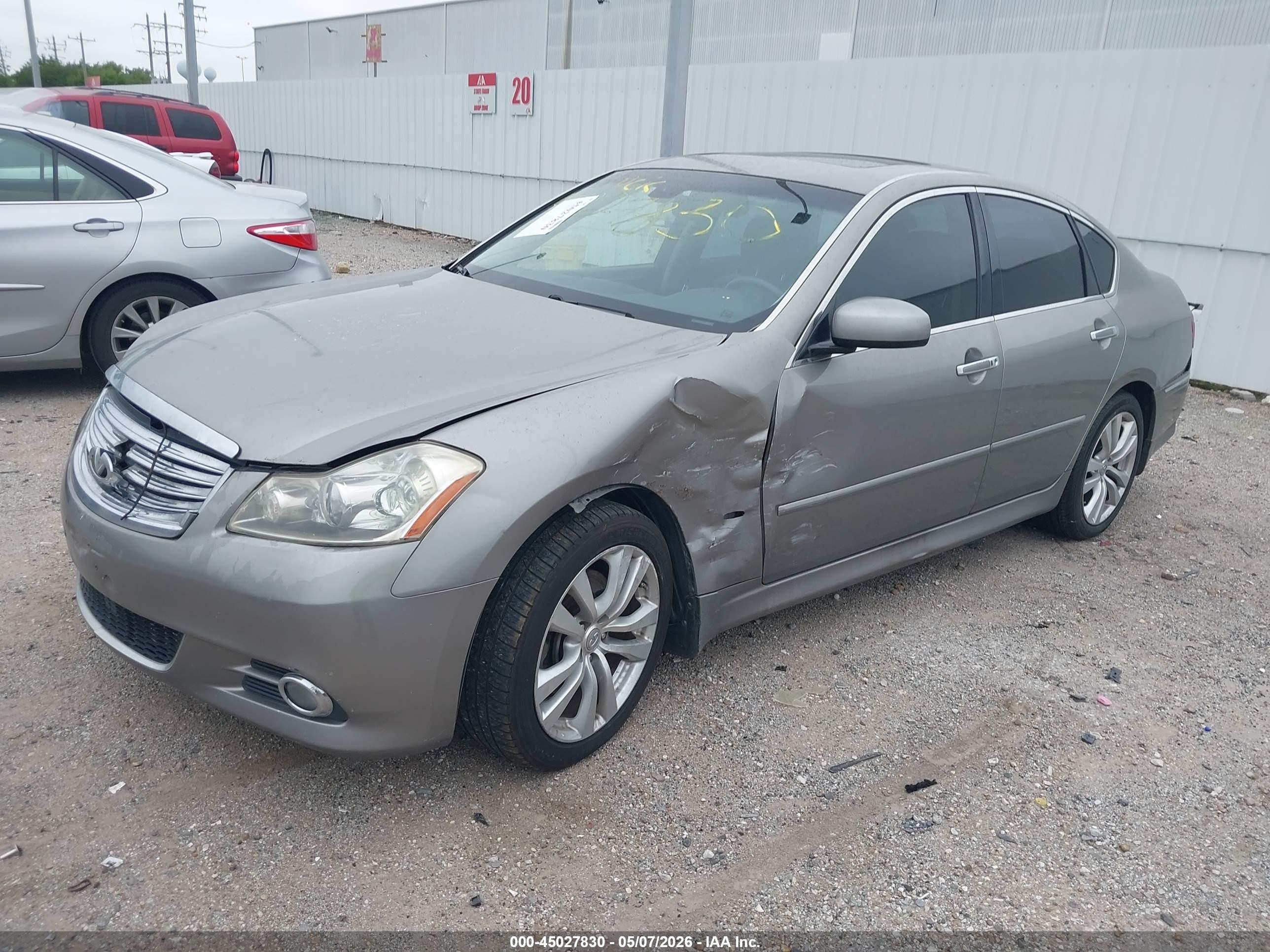 2008 Infiniti M35   Серый vin: JNKAY01E08M600673