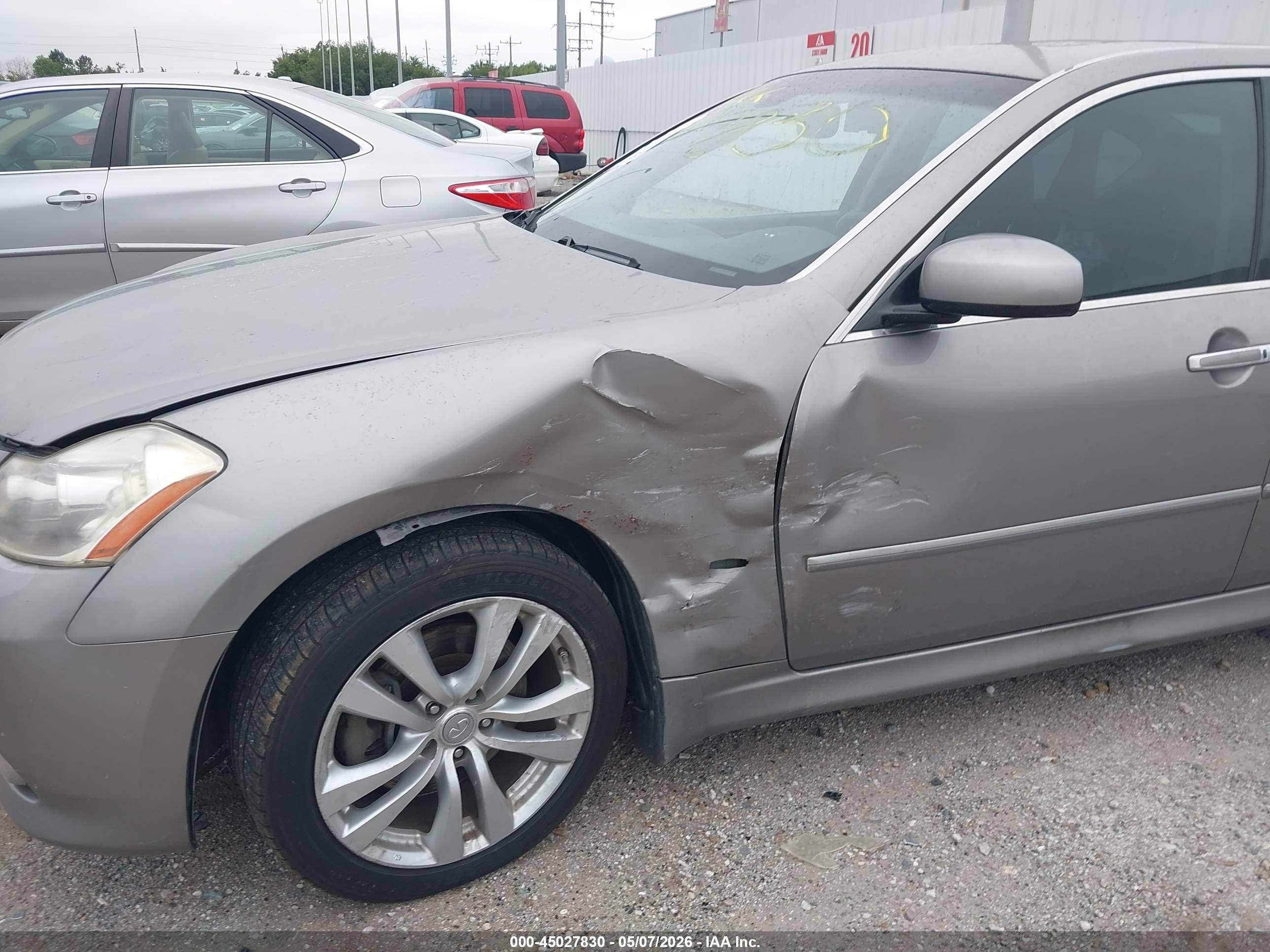2008 Infiniti M35   Серый vin: JNKAY01E08M600673